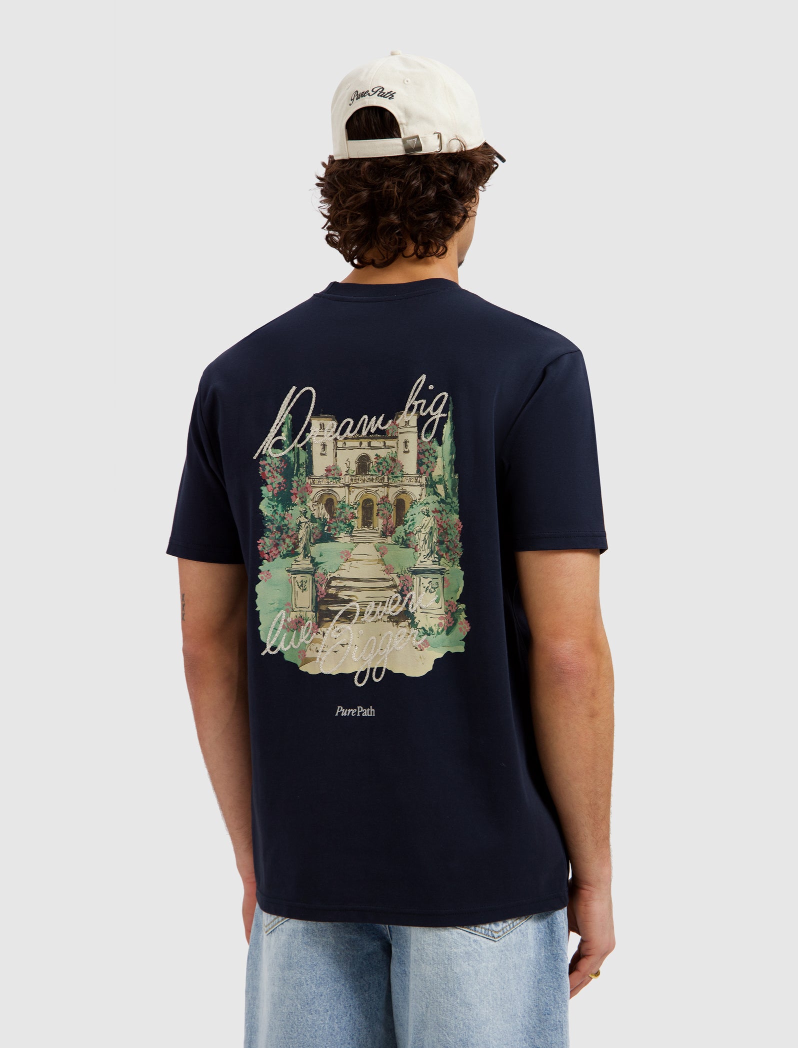 Dream Mansion T-shirt | Dark Navy