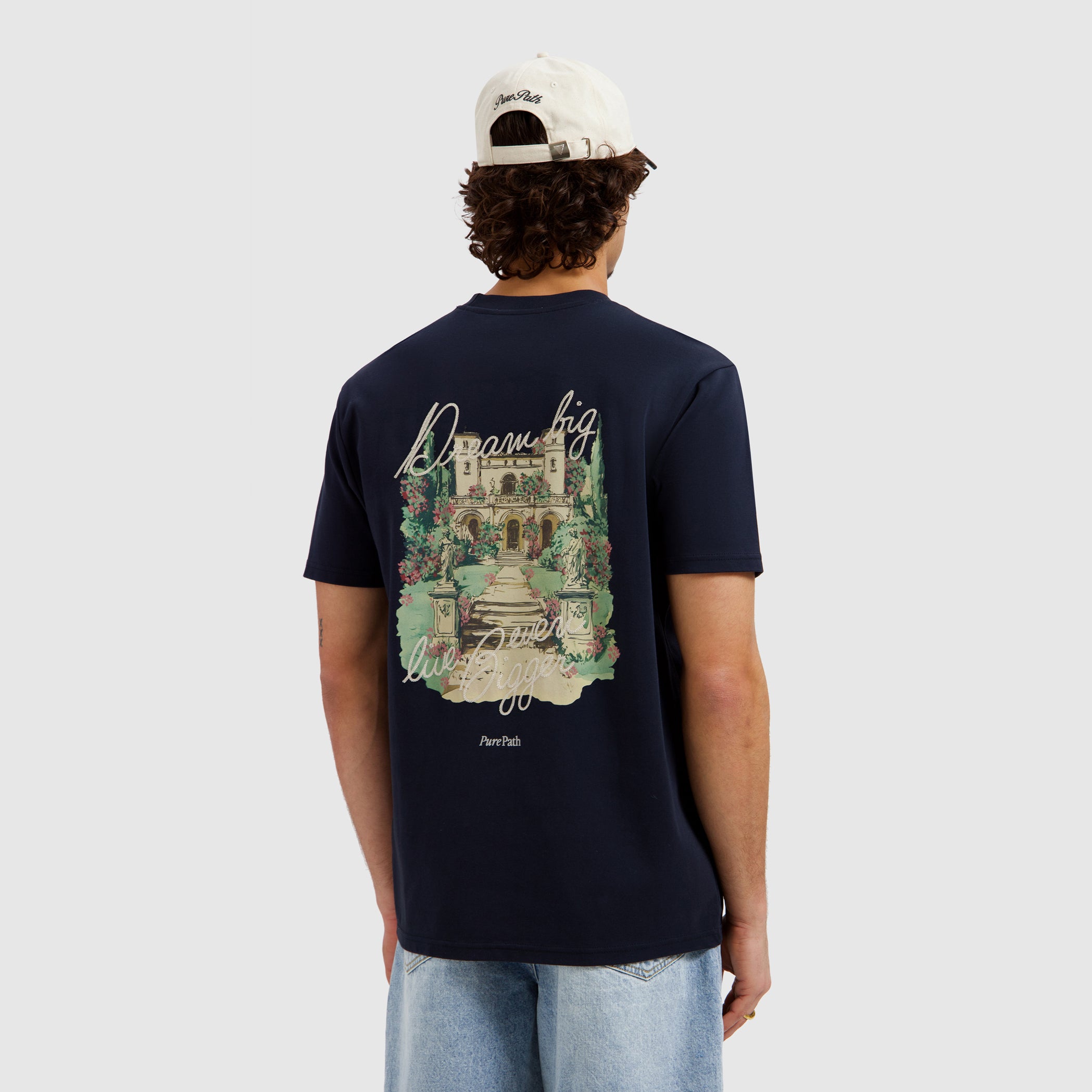 Dream Mansion T-shirt | Dark Navy