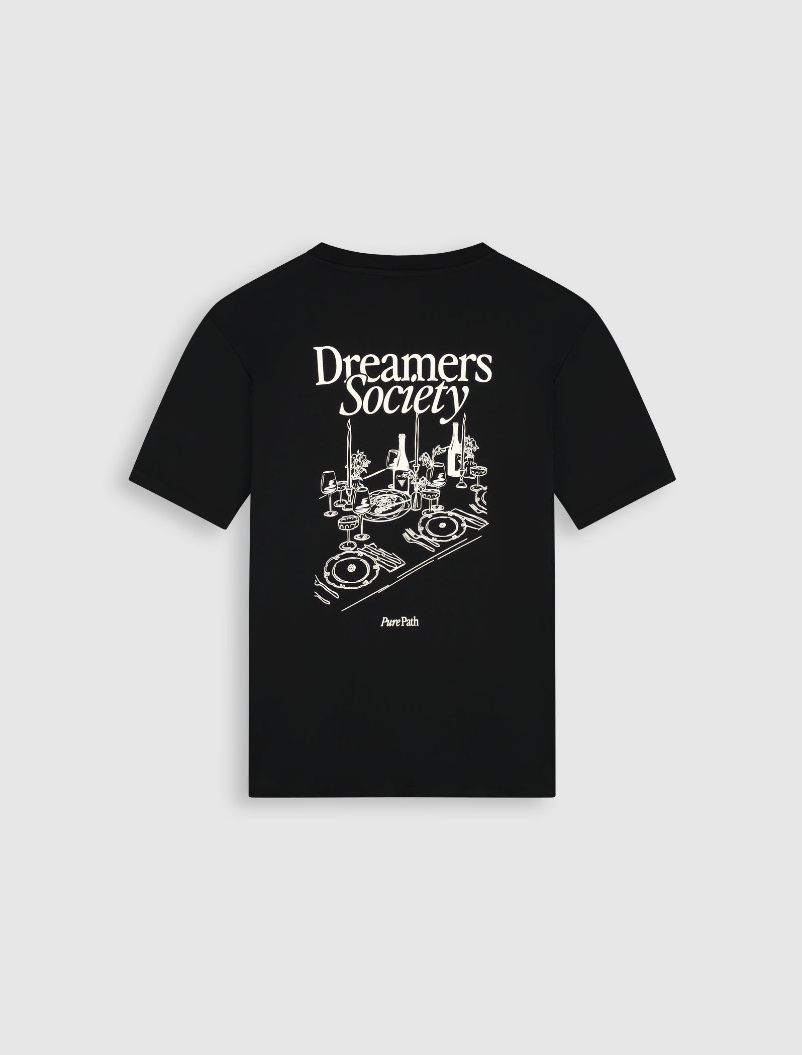 Dreamers Society Dinner T-shirt | Black