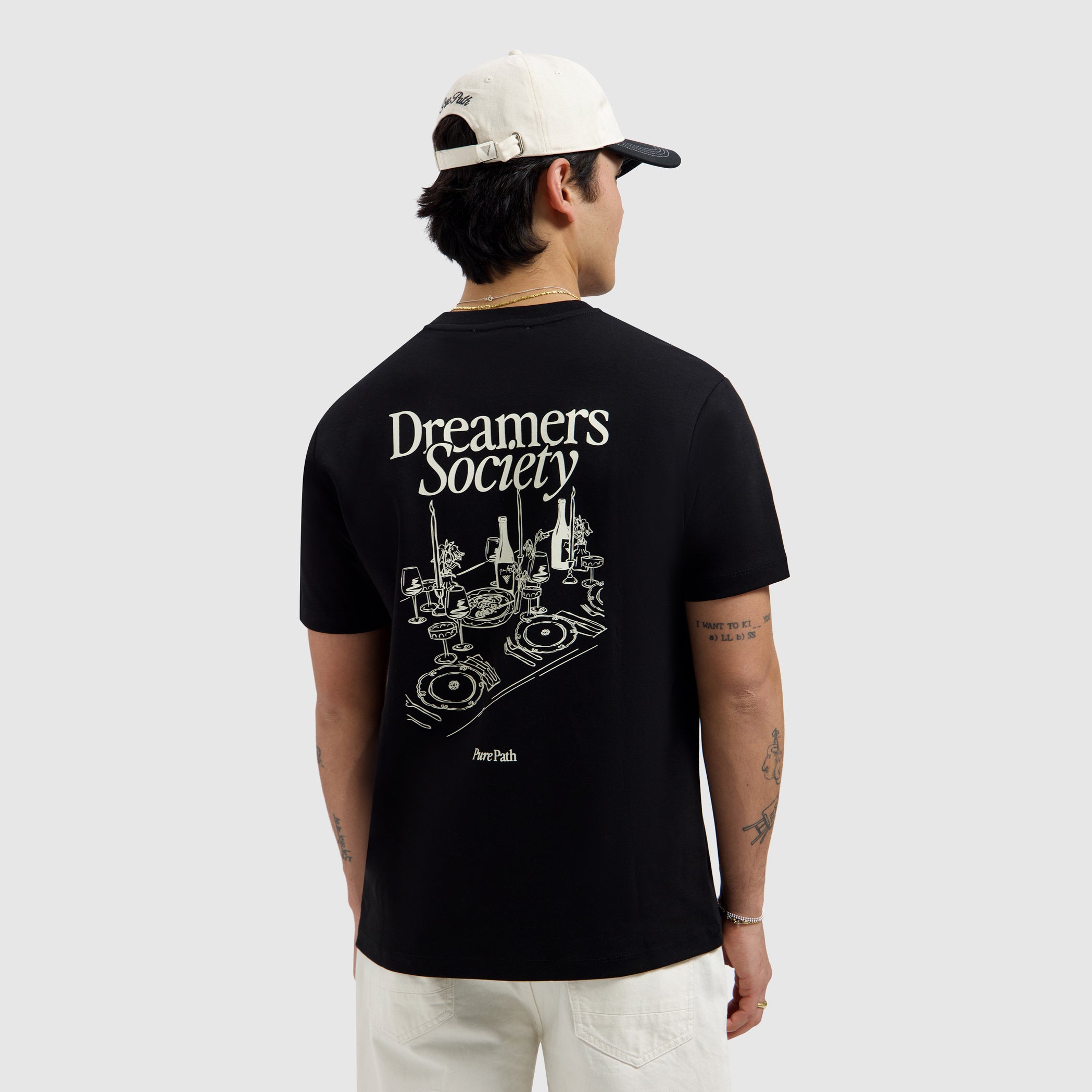 Dreamers Society Dinner T-shirt | Black