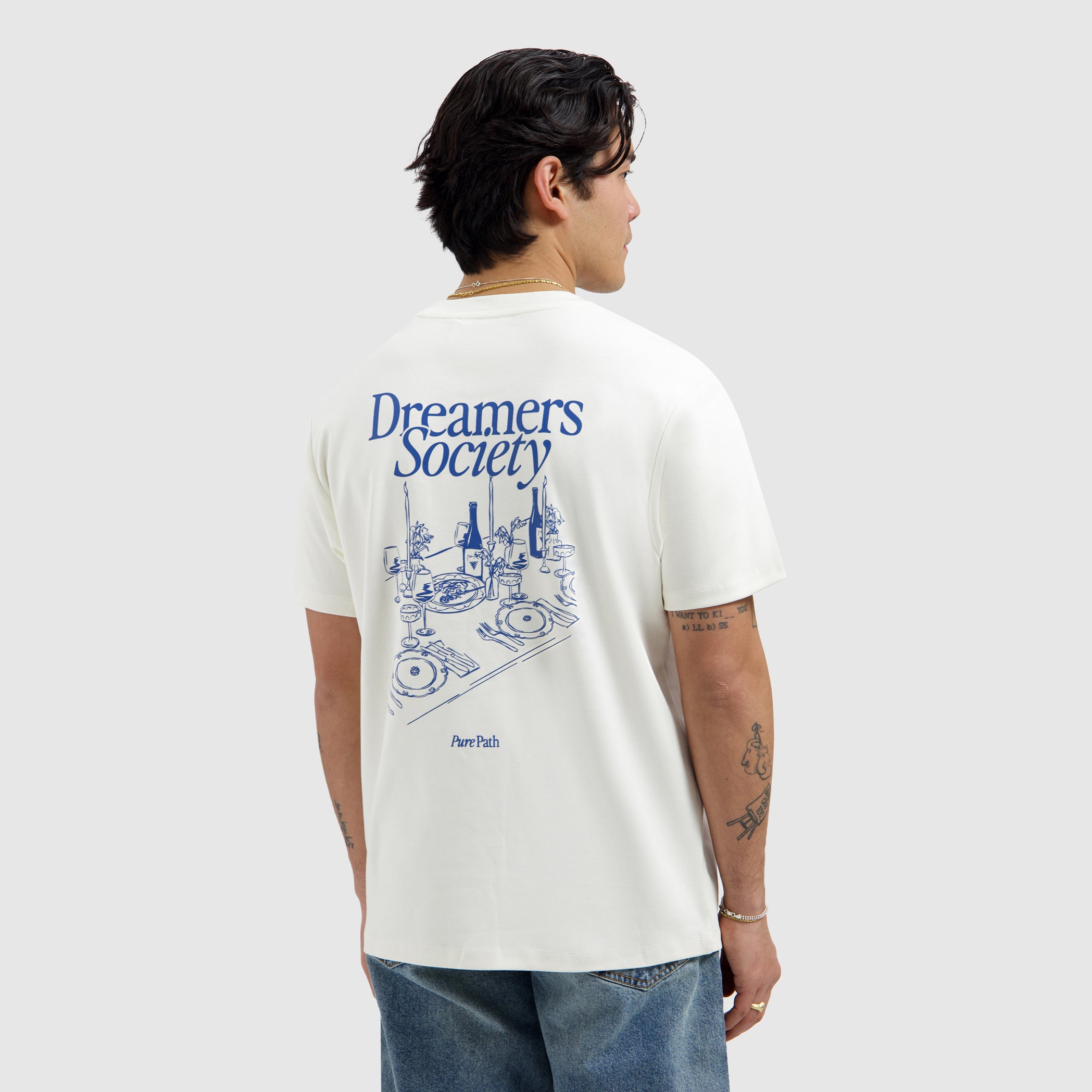Dreamers Society Dinner T-shirt | Off White