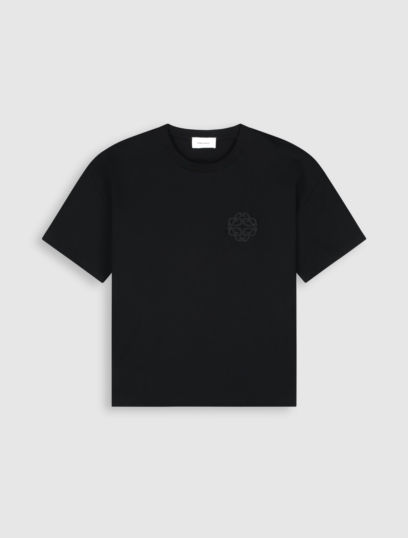 Emblem Badge T-shirt | Black