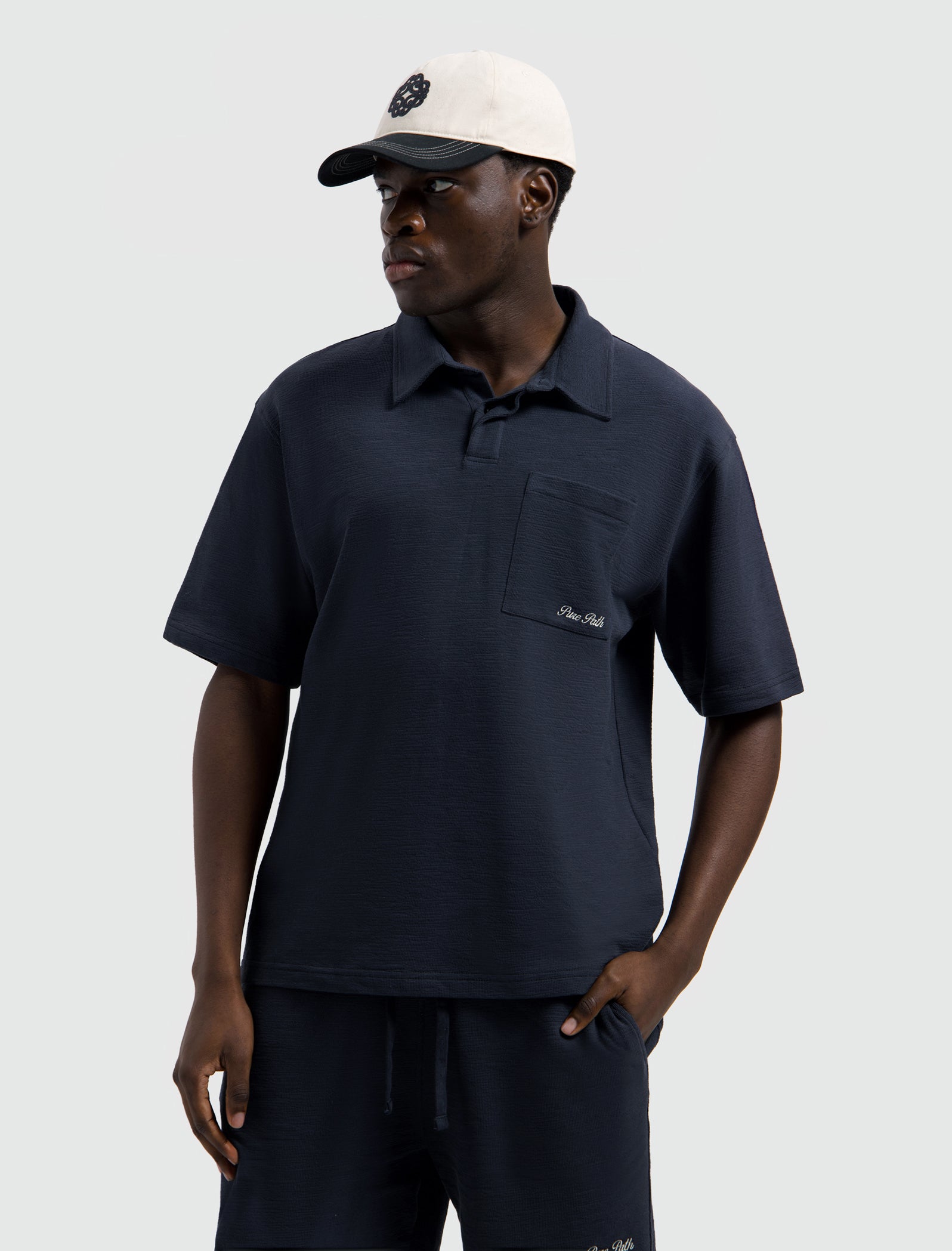 Structure Polo | Dark Navy