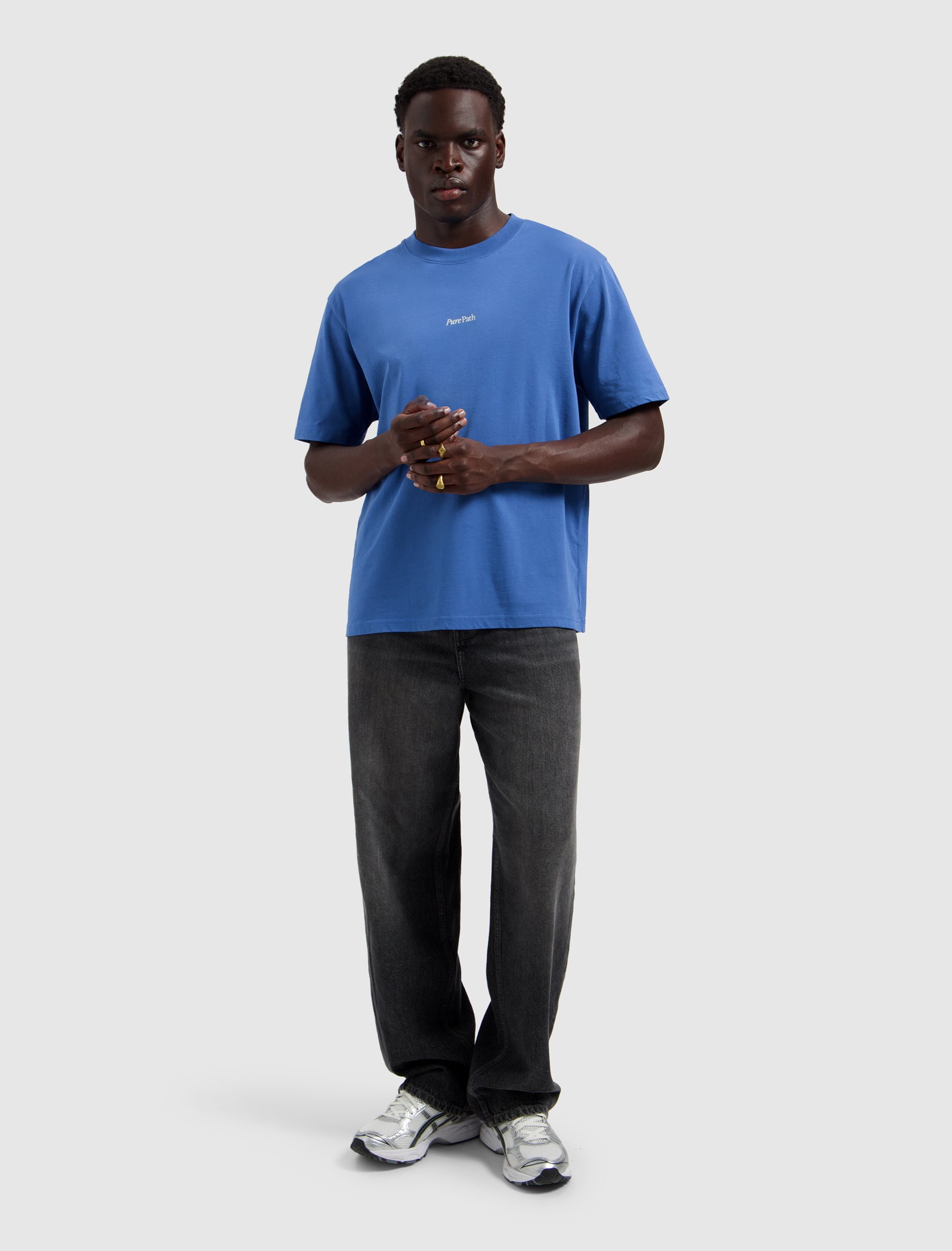 Dream Big T-shirt | Faded Cobalt