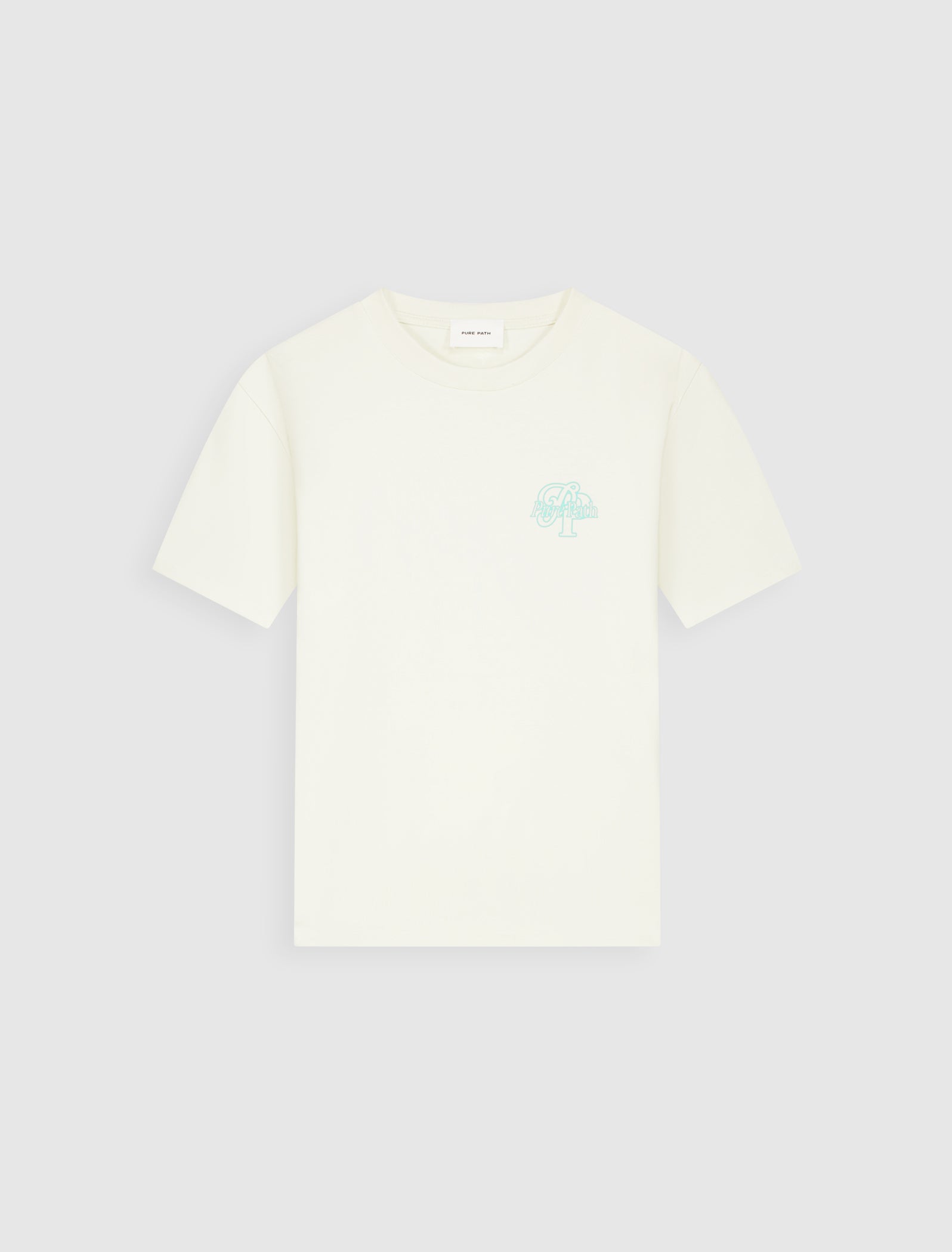 Initials T-shirt | Ecru