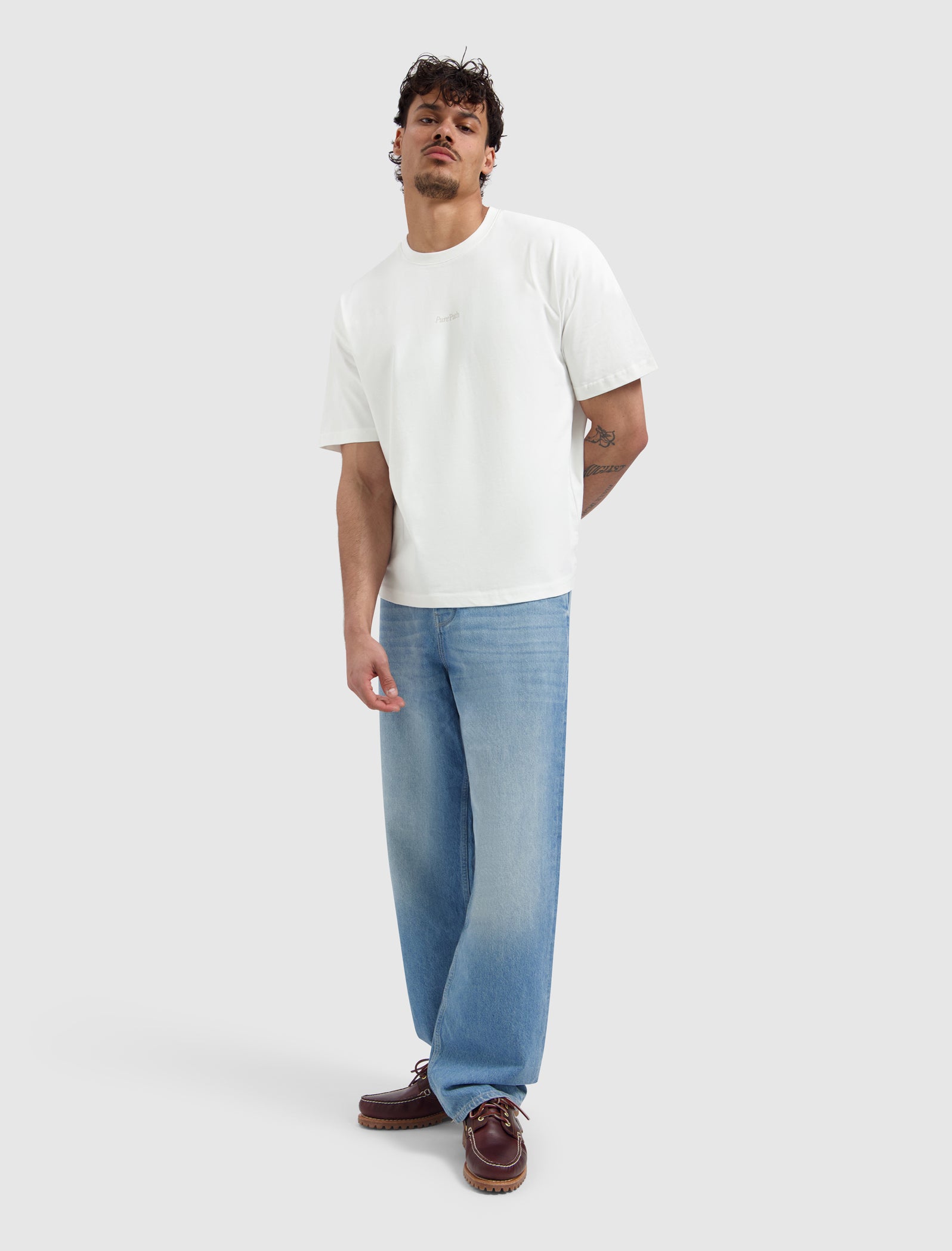Fundamental Hybrid Logo T-shirt | Off White