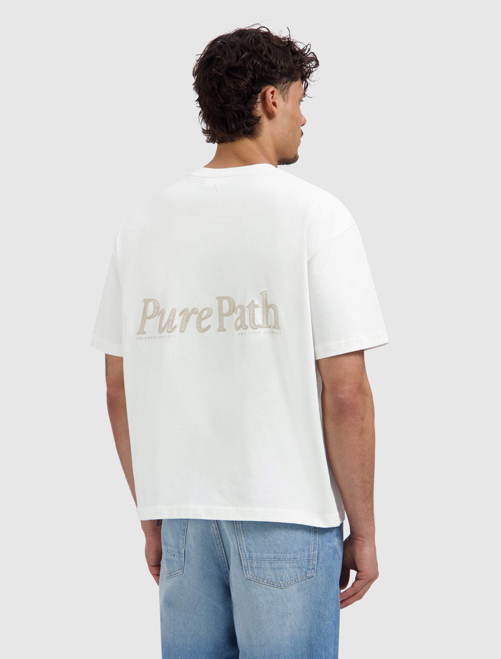 Fundamental Hybrid Logo T-shirt | Off White