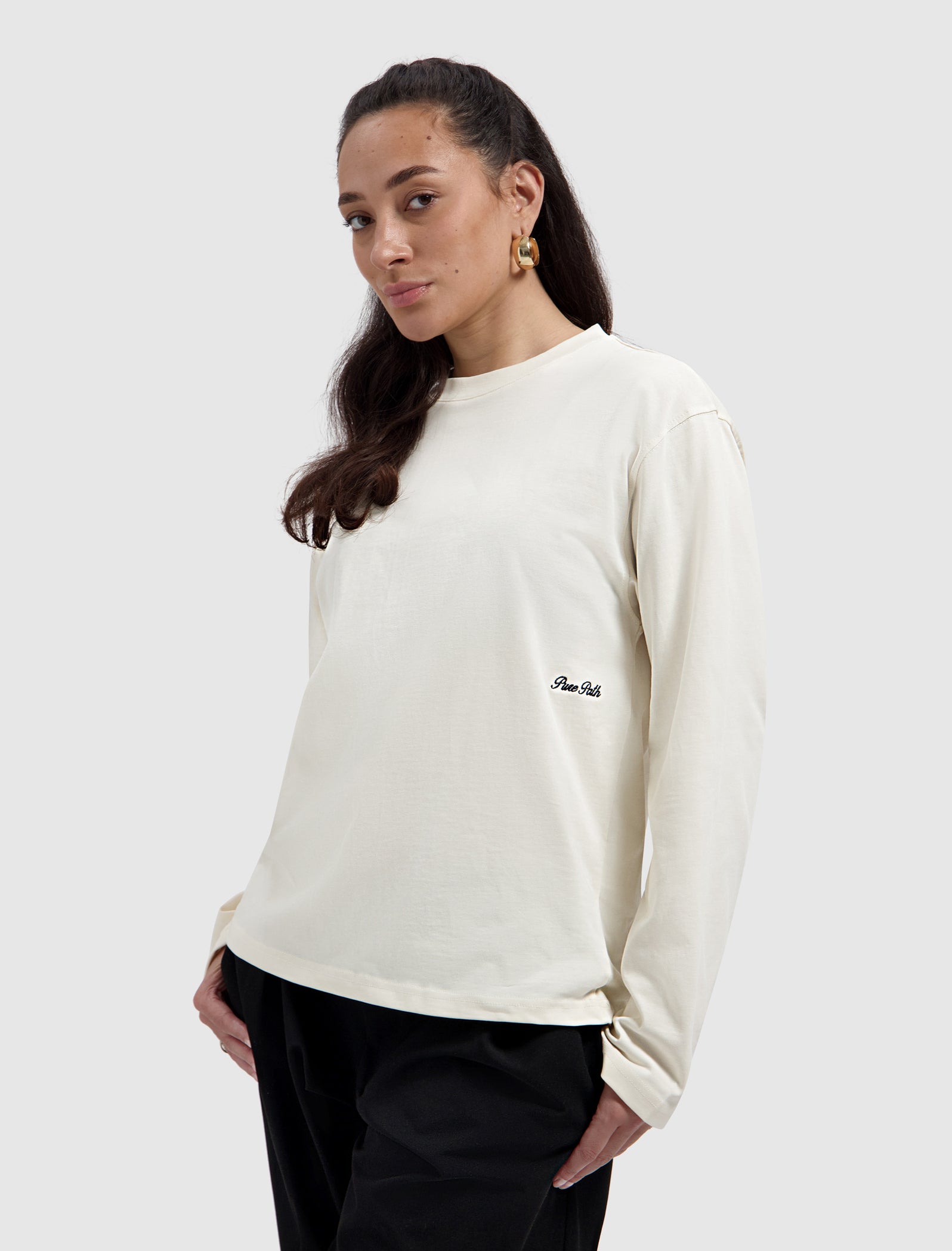 Italian Dream Longsleeve T-shirt | Ecru