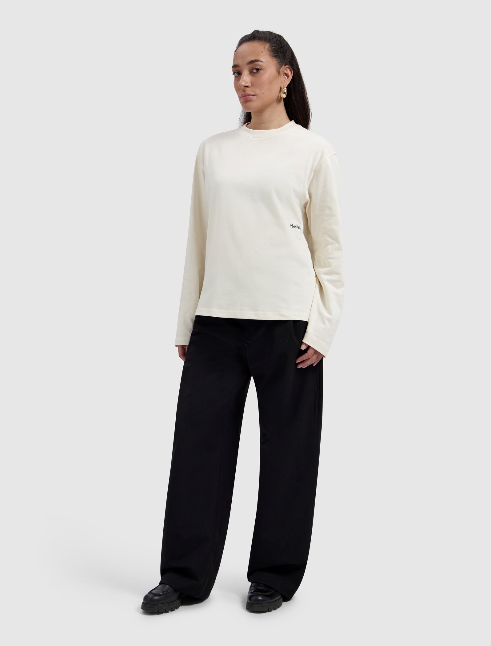 Italian Dream Longsleeve T-shirt | Ecru