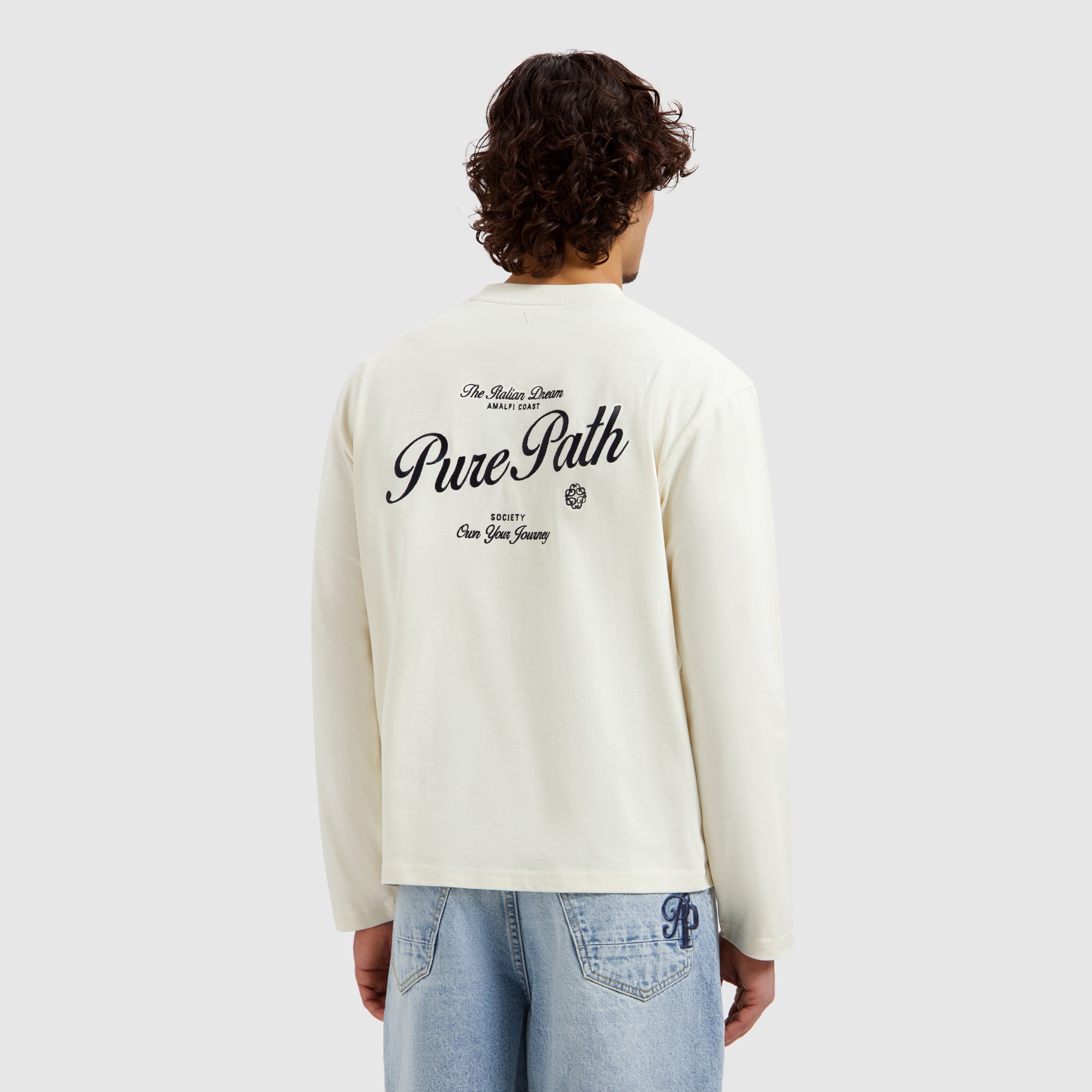 Italian Dream Longsleeve T-shirt | Ecru