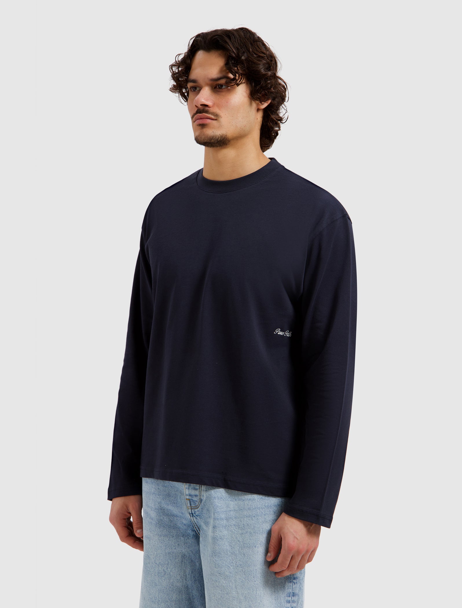 Italian Dream Longsleeve T-shirt | Dark Navy