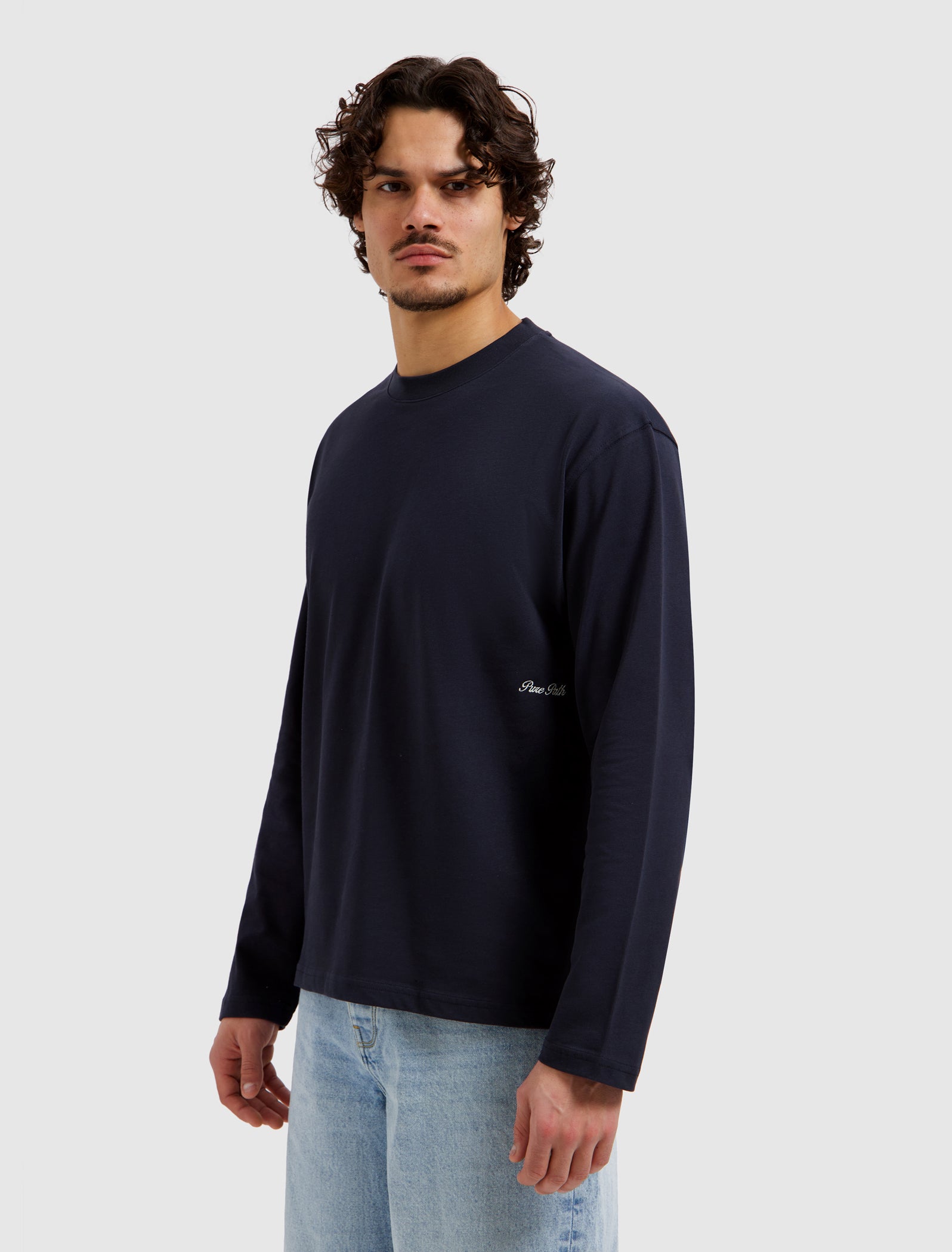Italian Dream Longsleeve T-shirt | Dark Navy