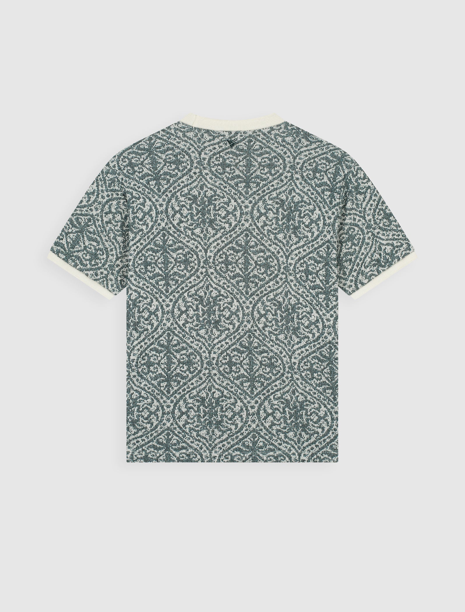 Jacquard T-shirt | Emerald