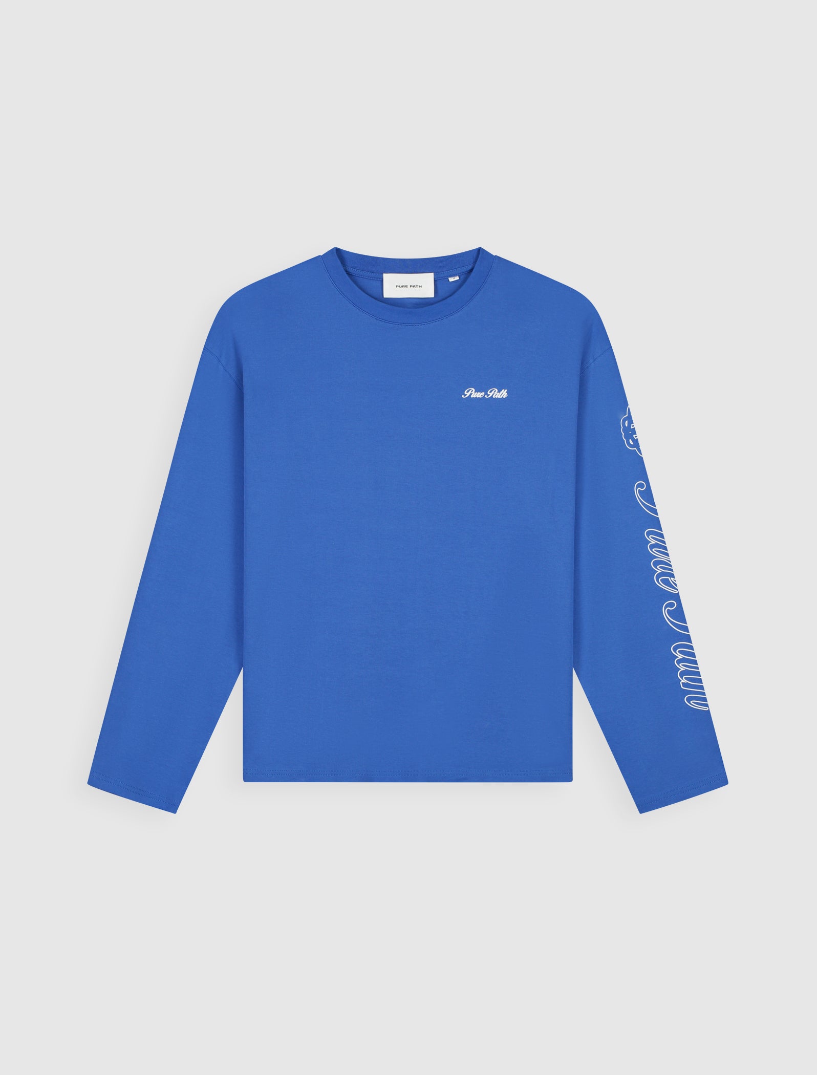 Essence Of Life Longsleeve T-shirt | Faded Cobalt