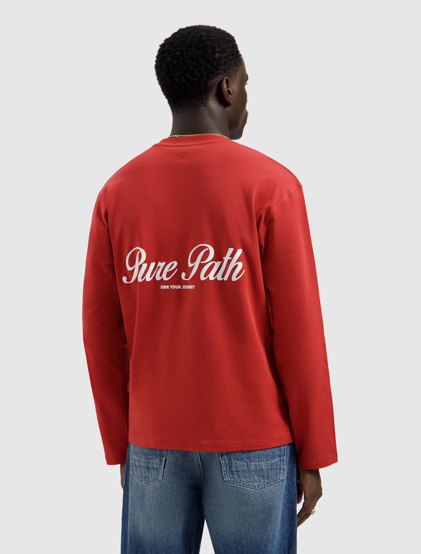 Essence Of Life Longsleeve T-shirt | Red