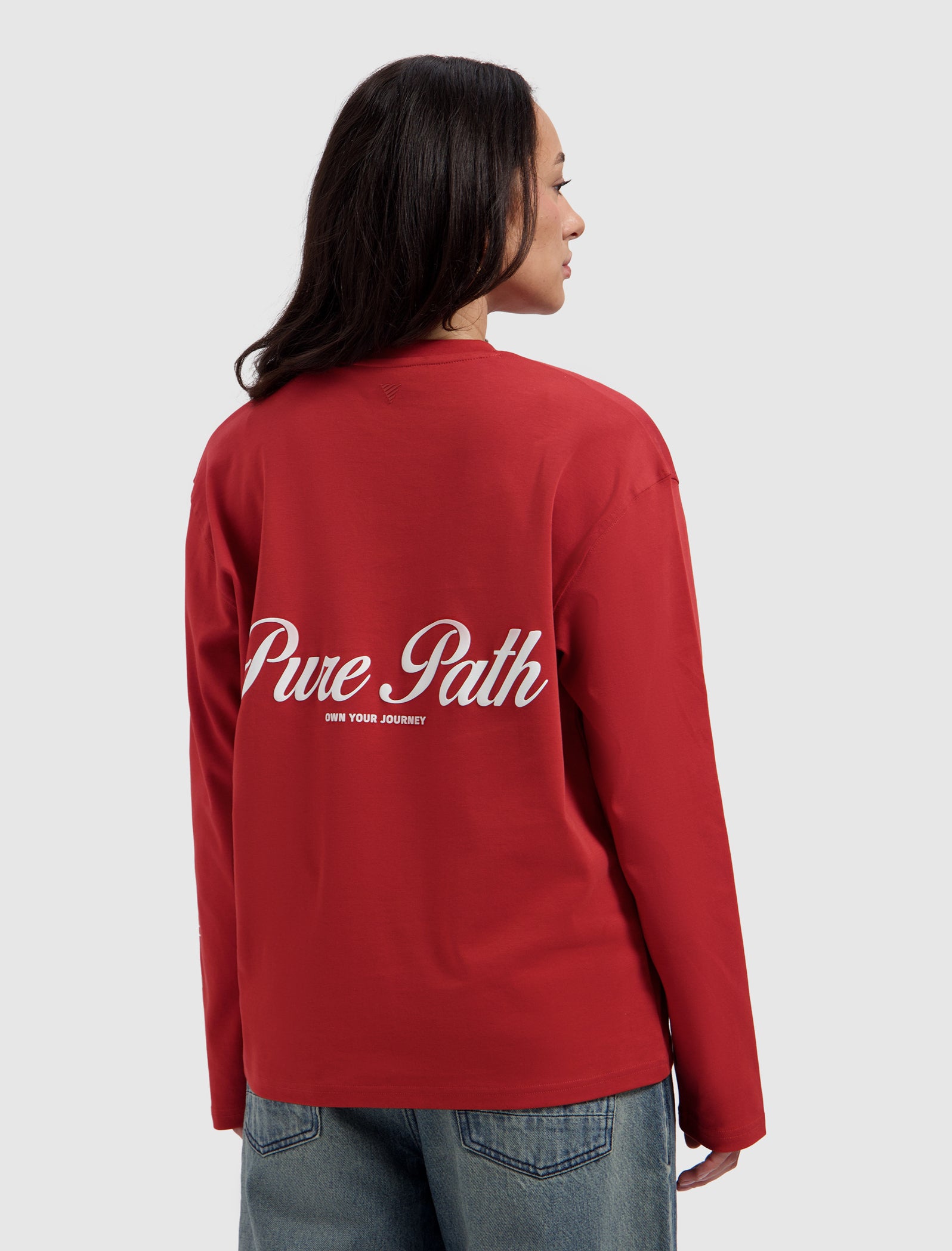 Essence Of Life Longsleeve T-shirt | Red