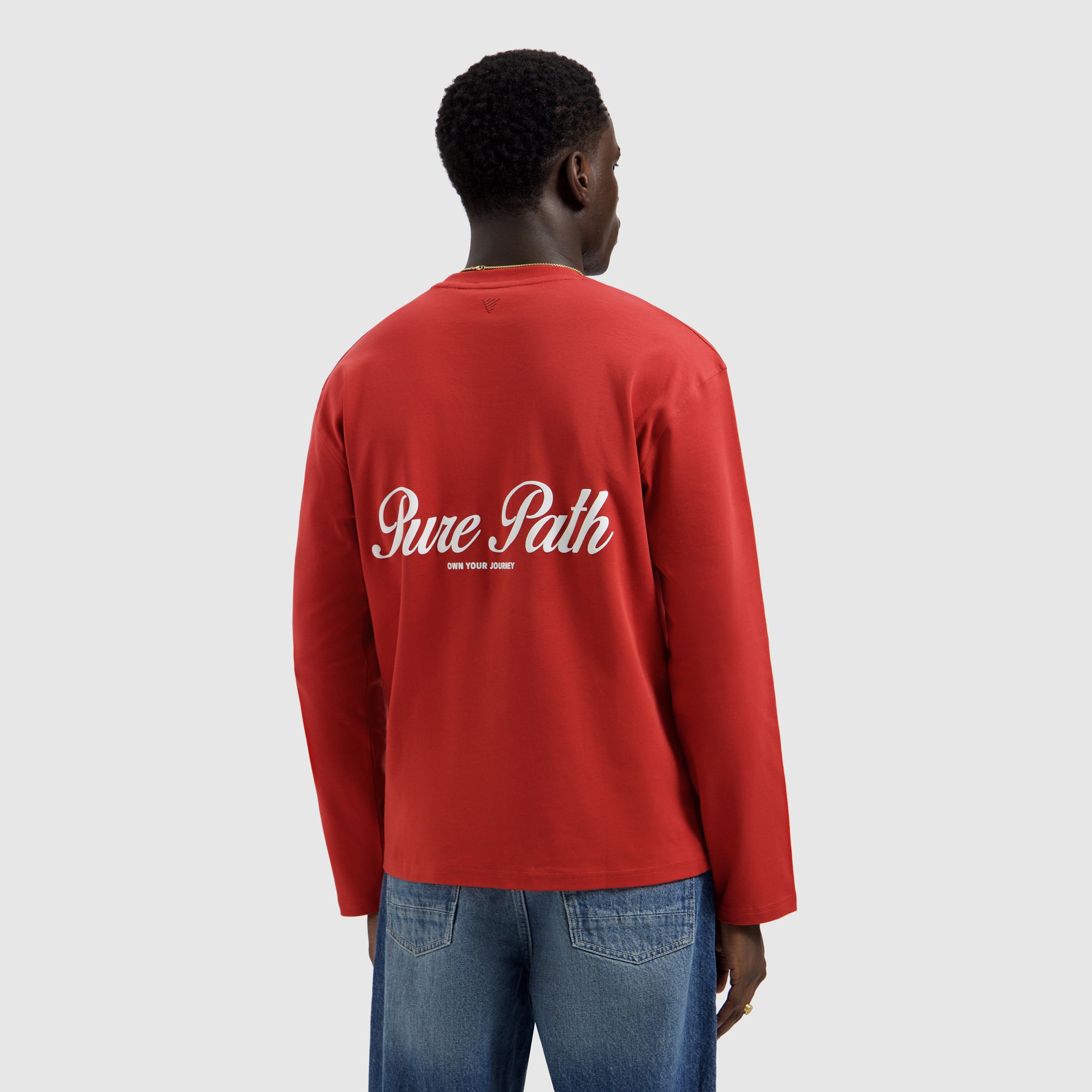 Essence Of Life Longsleeve T-shirt | Red
