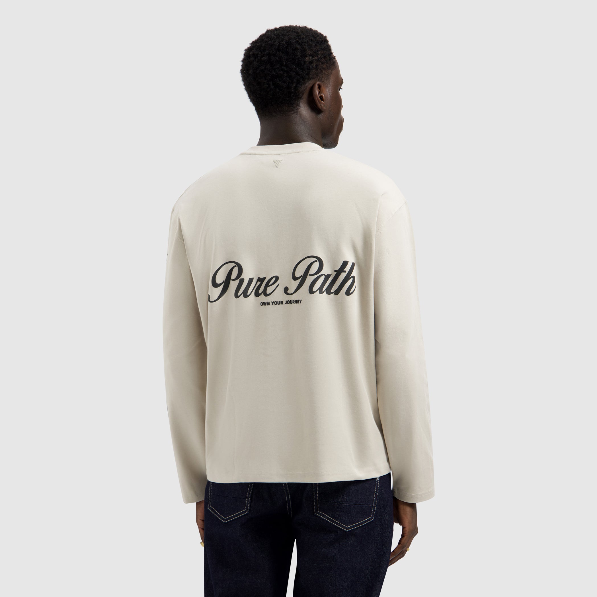 Essence Of Life Longsleeve T-shirt | Sand