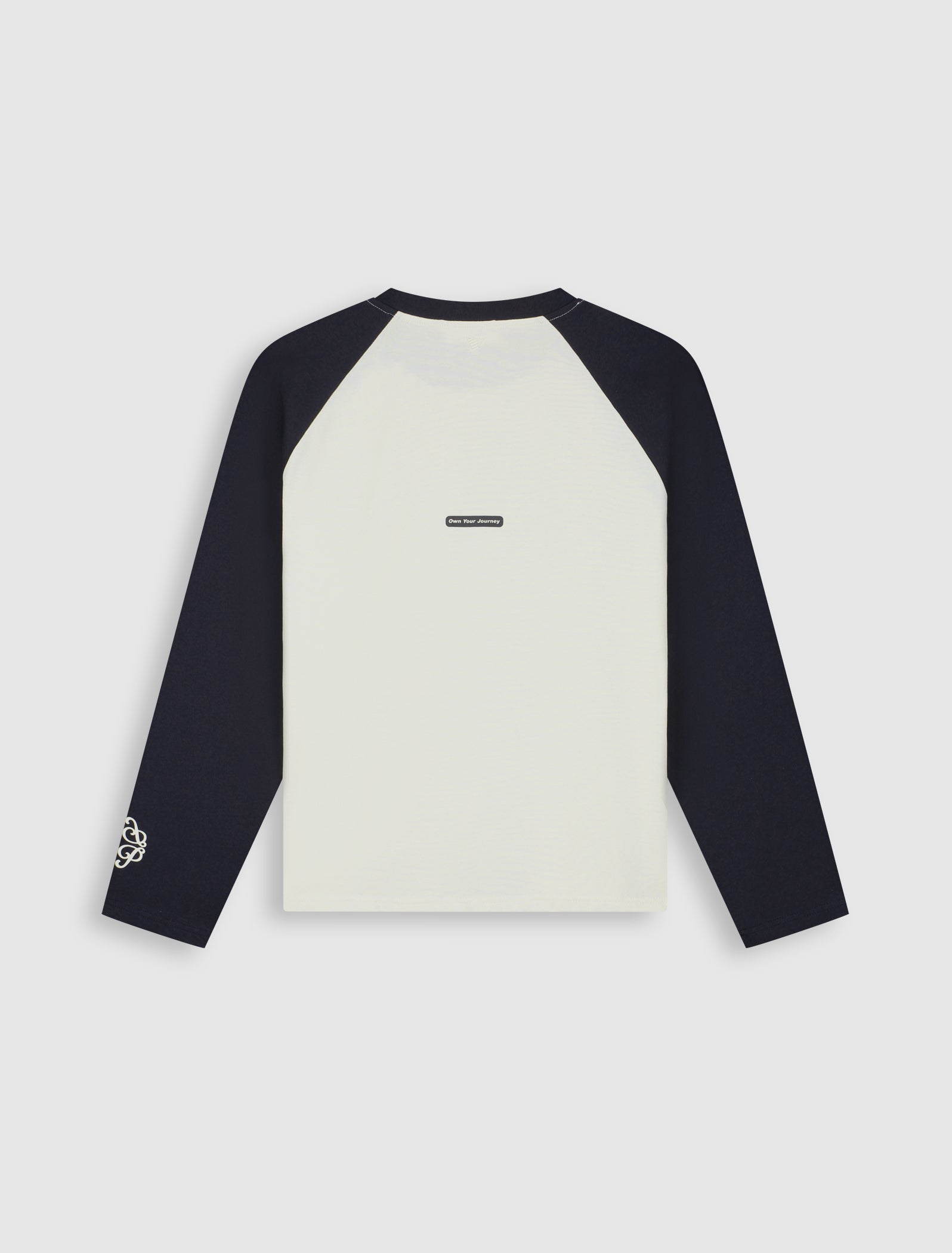 Two-tone Society Longsleeve T-shirt | Ecru