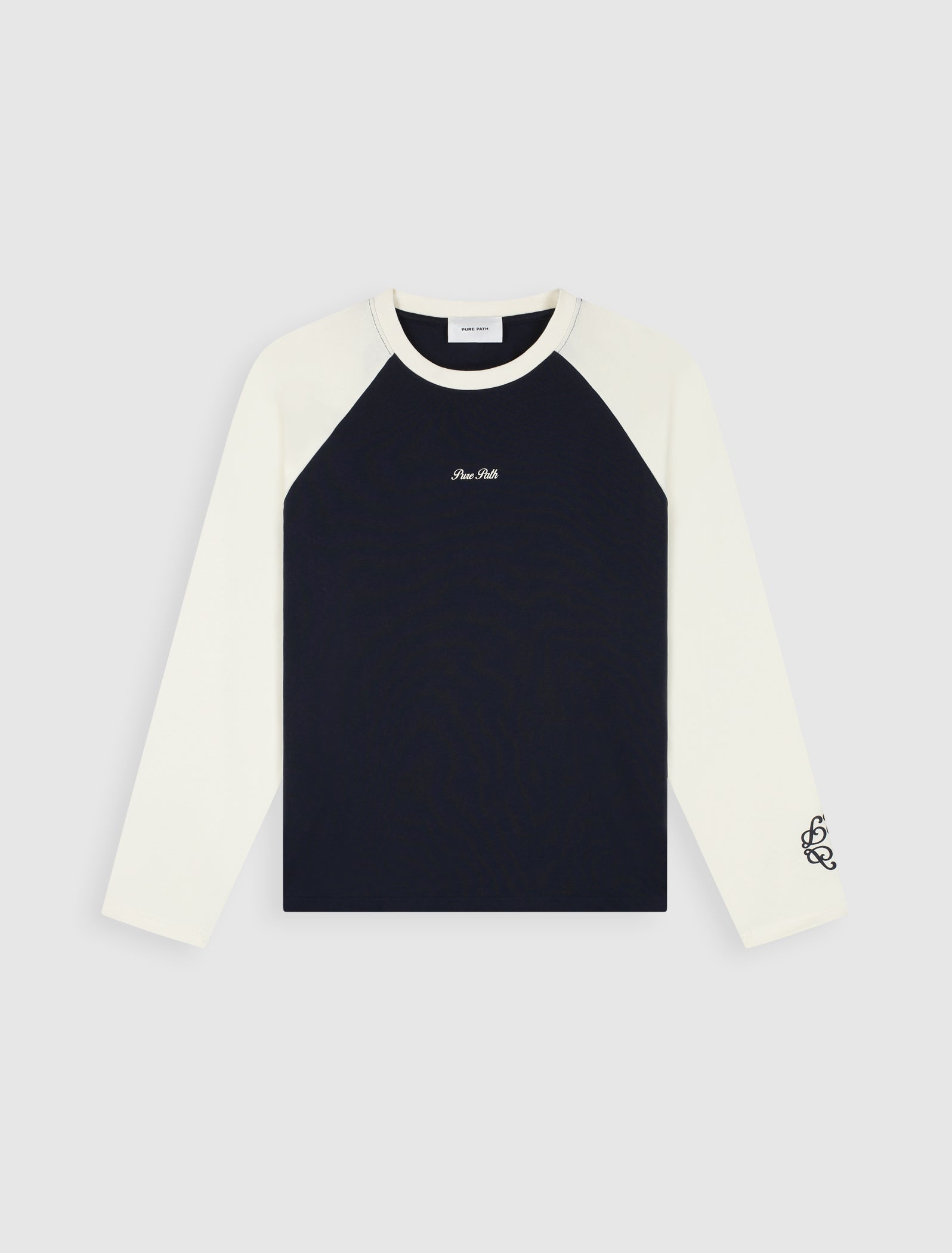 Two-tone Society Longsleeve T-shirt | Dark Navy