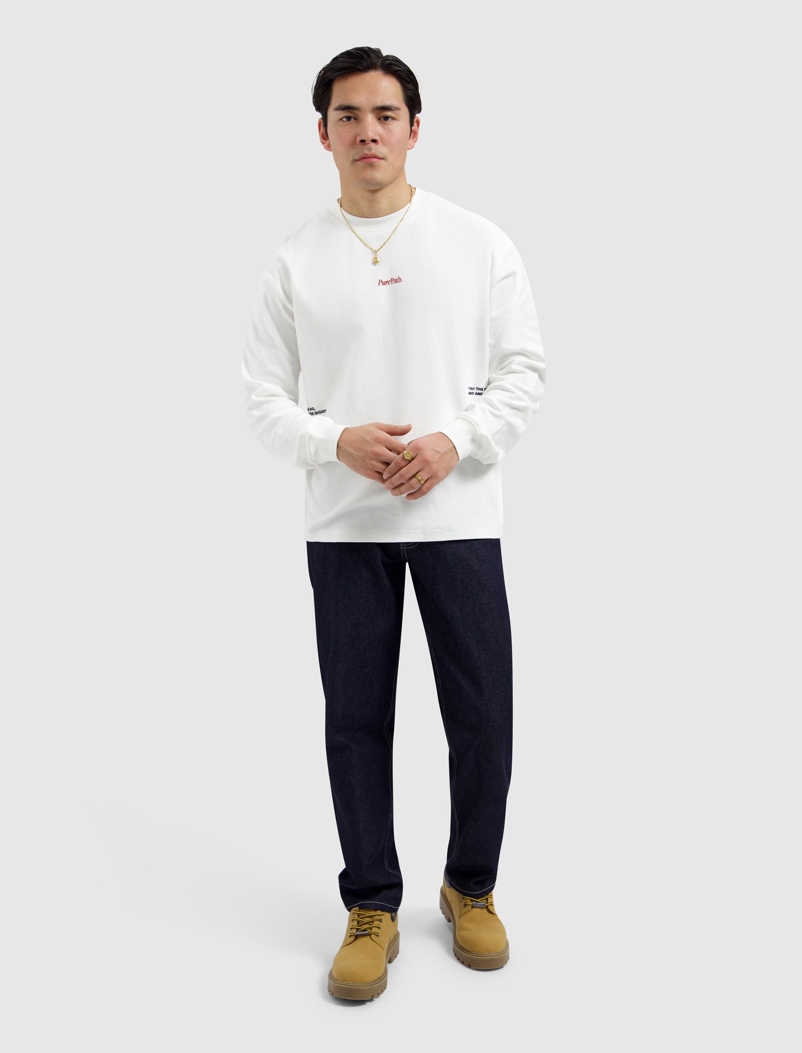 Mirror Logo Longsleeve T-shirt | Off White