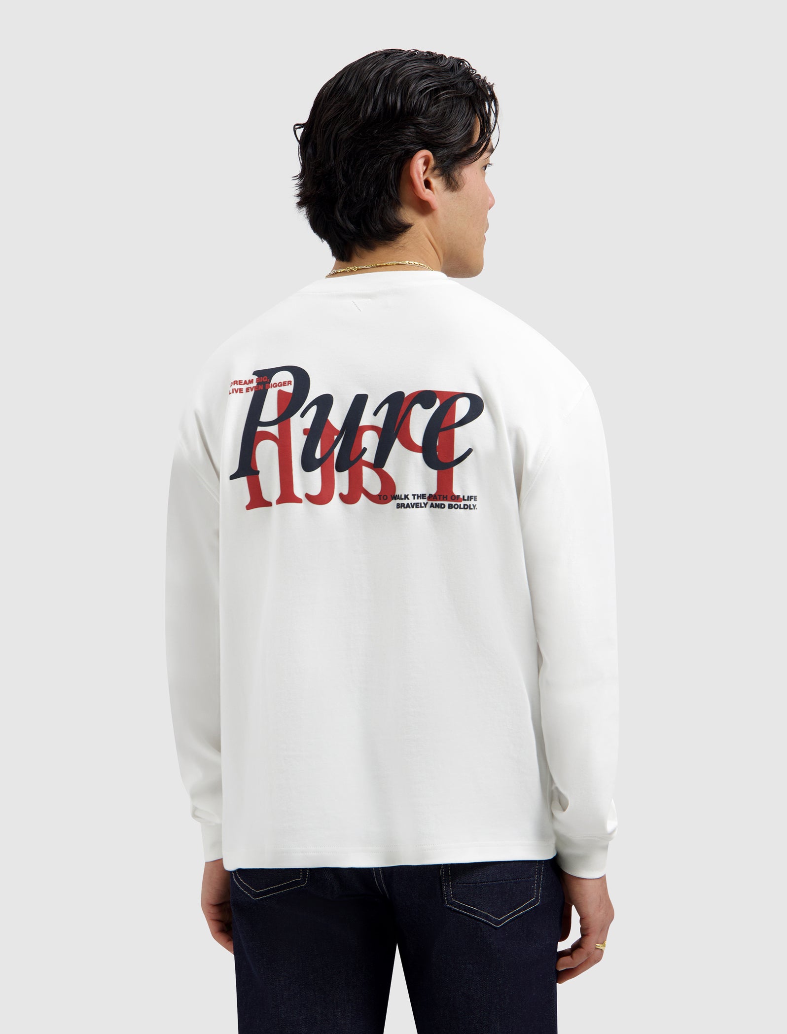 Mirror Logo Longsleeve T-shirt | Off White
