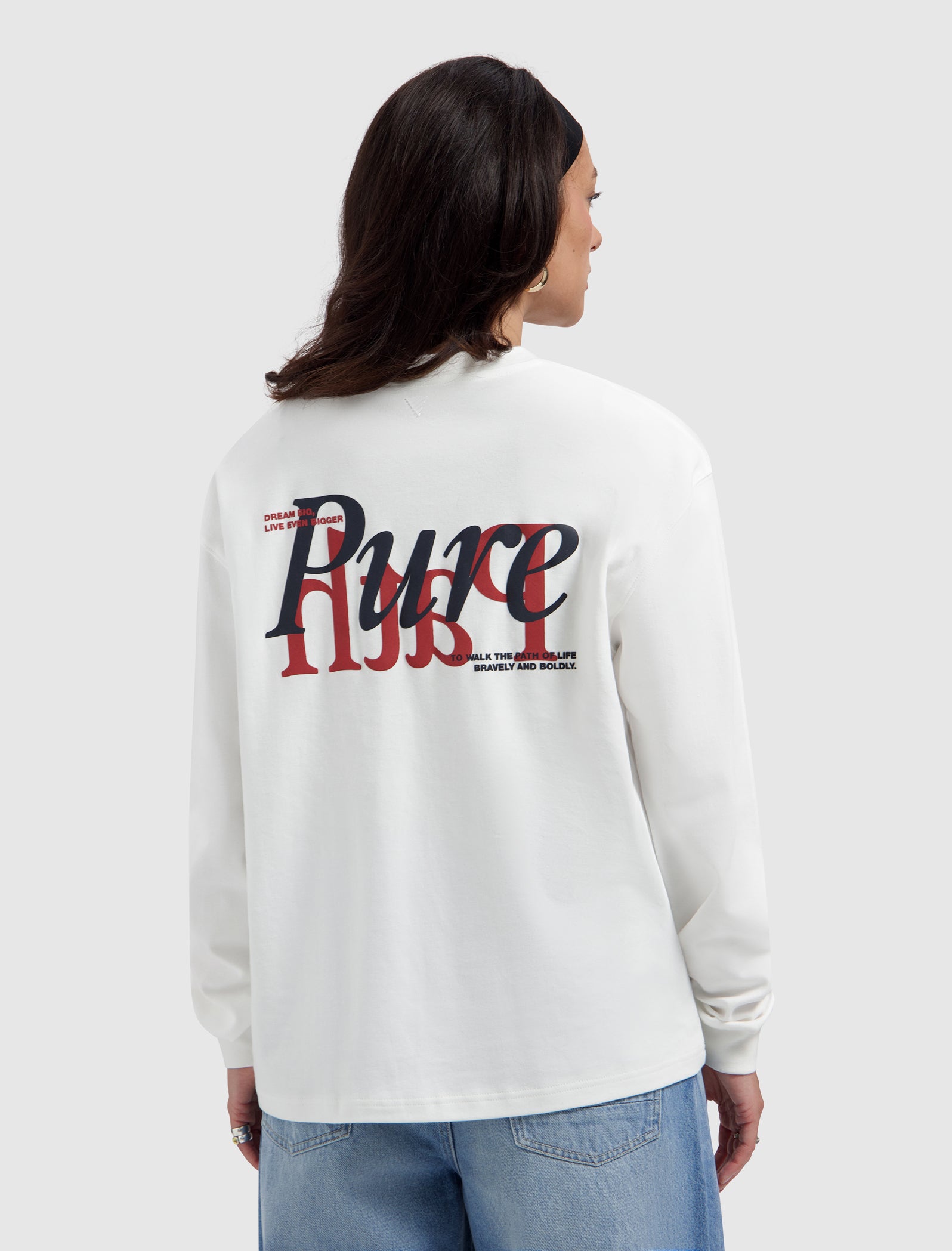 Mirror Logo Longsleeve T-shirt | Off White