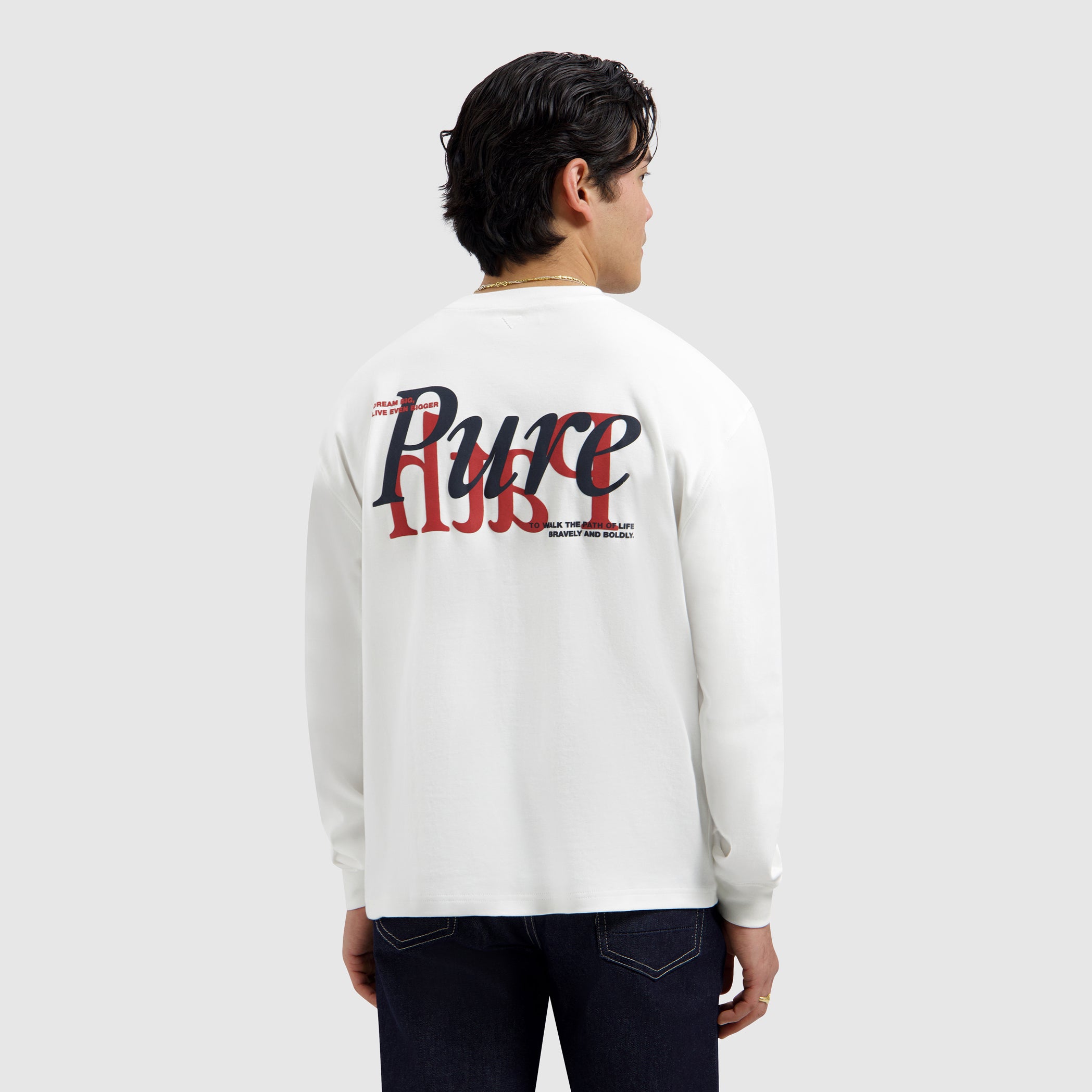 Mirror Logo Longsleeve T-shirt | Off White