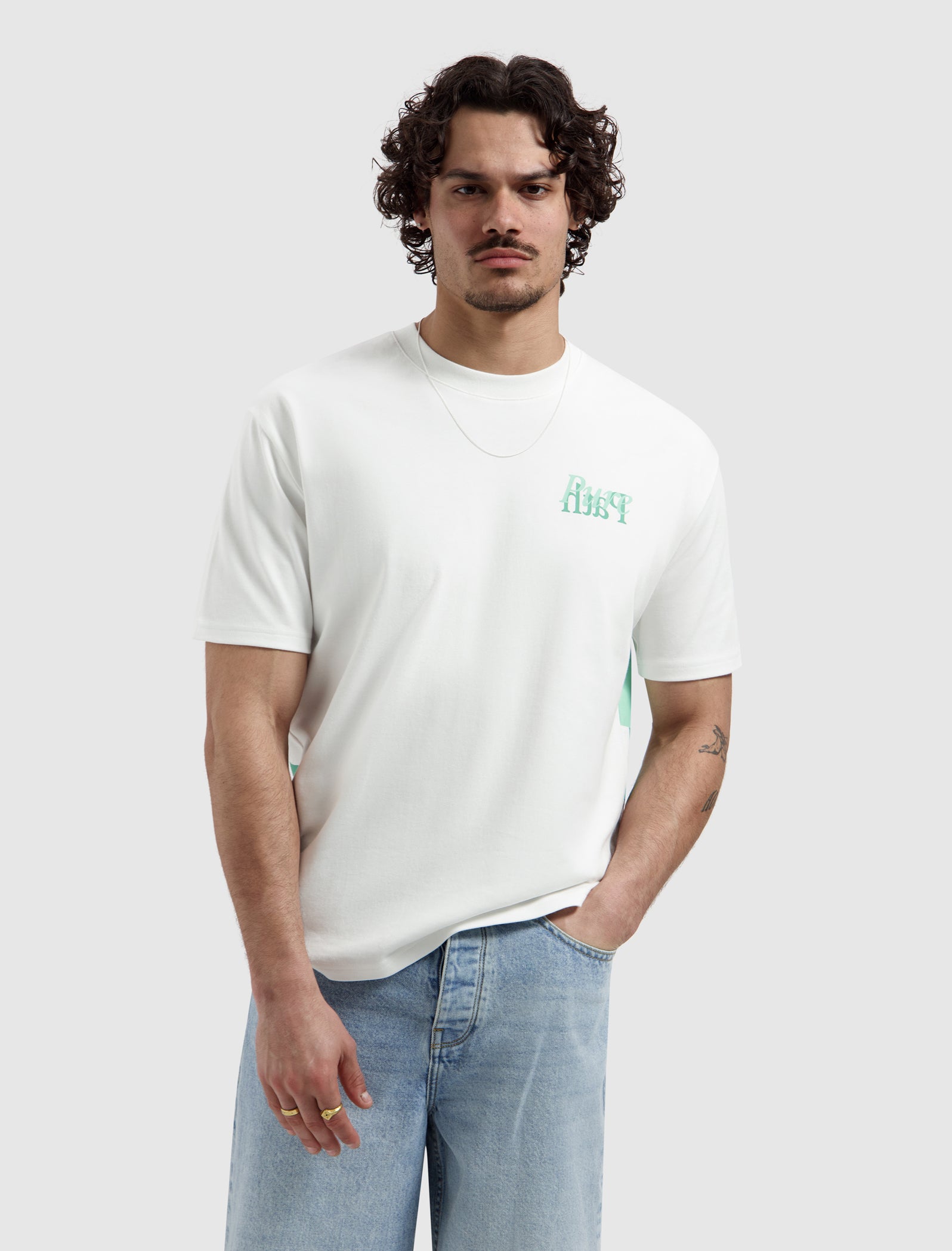 Mirror Logo T-shirt | Off White
