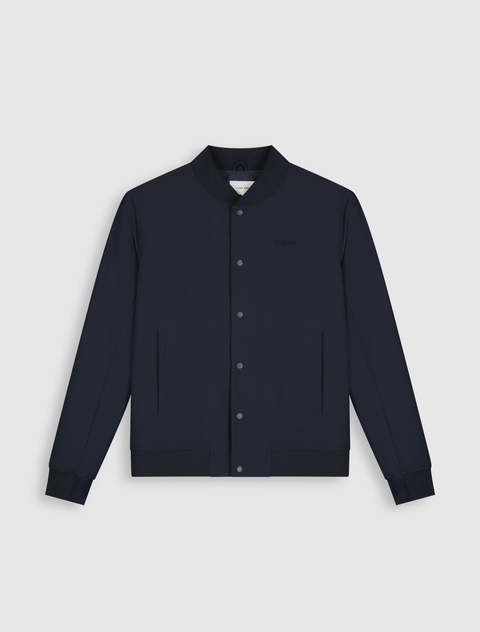 Travel Stretch Bomber Jacket | Dark Navy