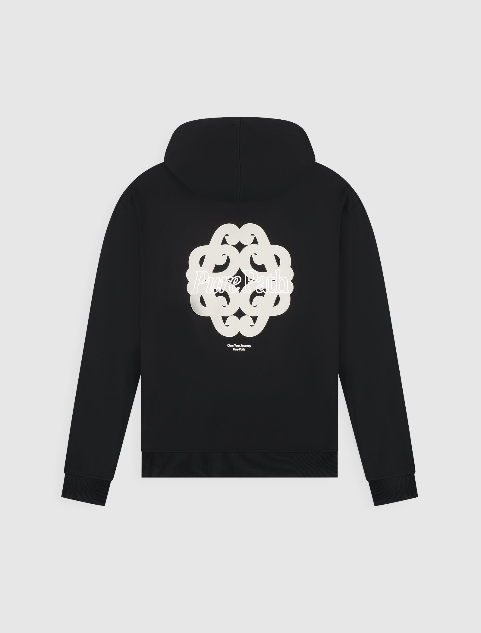 Bold Emblem Hoodie | Black