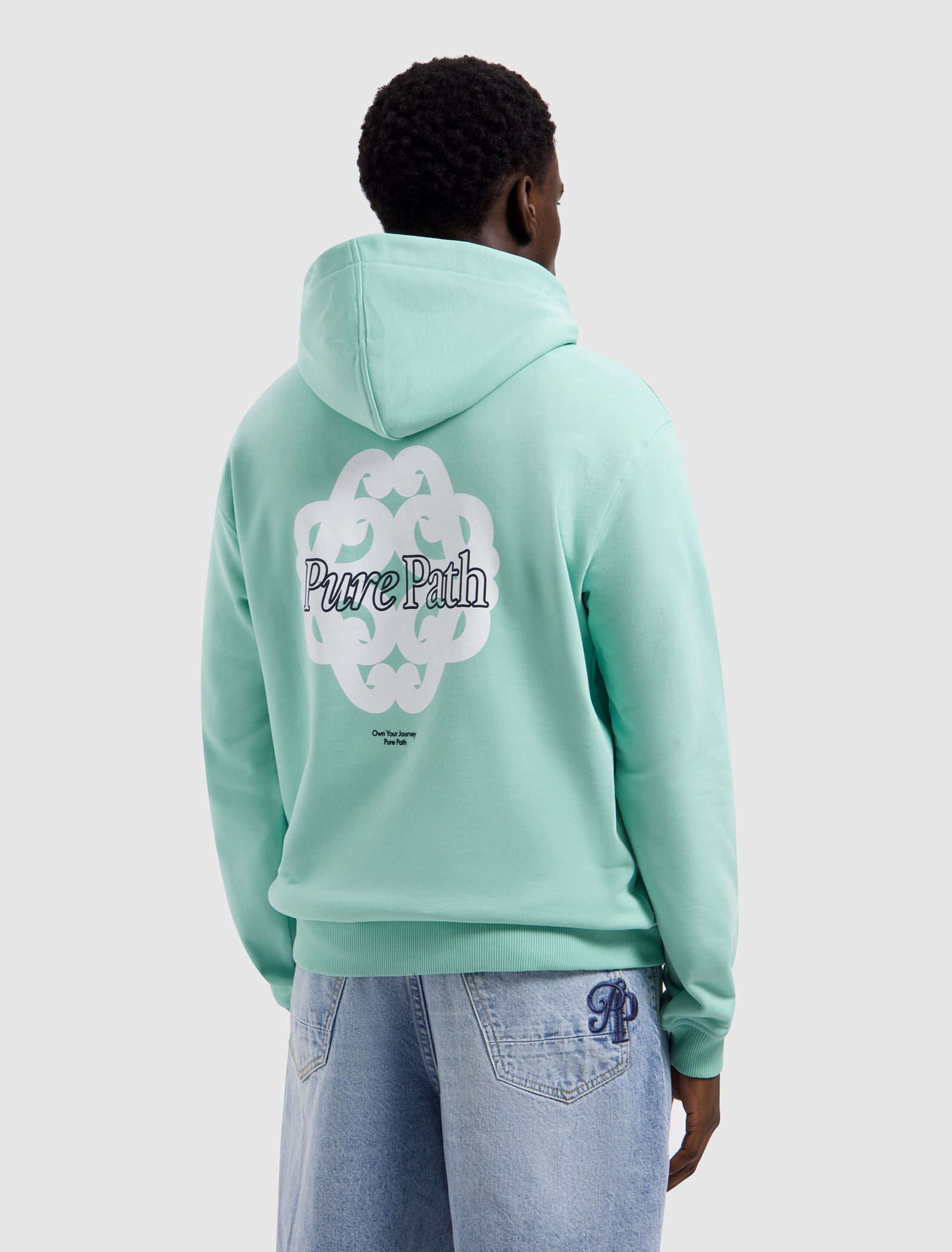 Bold Emblem Hoodie | Mint