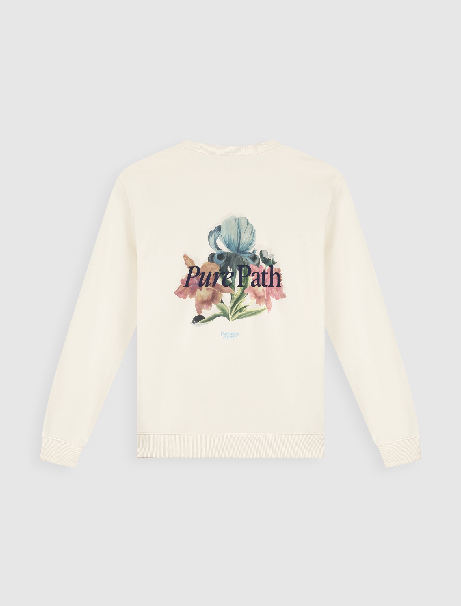Trio of Flowers Sweater | Ecru