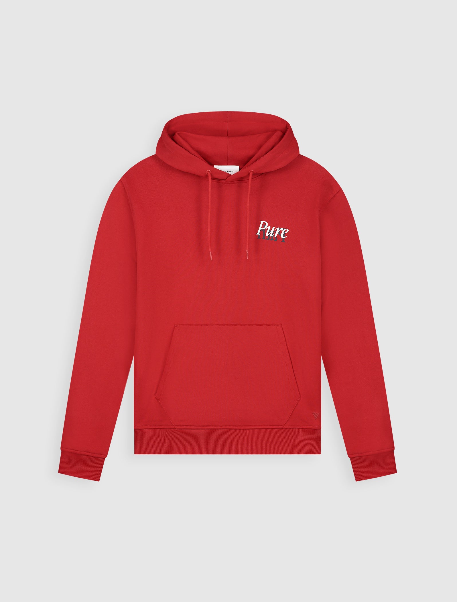 Mirror Logo Hoodie | Red