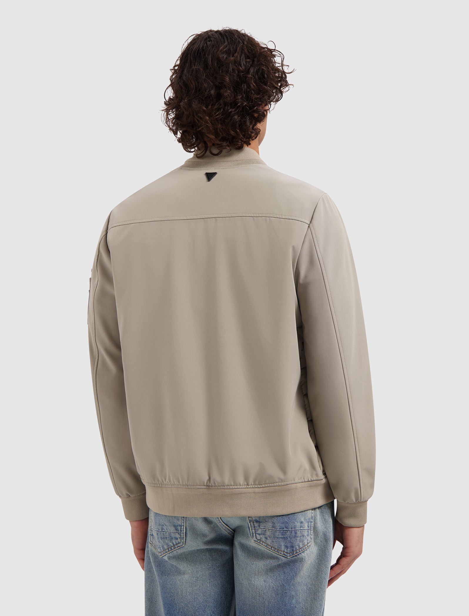 Padded Softshell Jacket | Sand