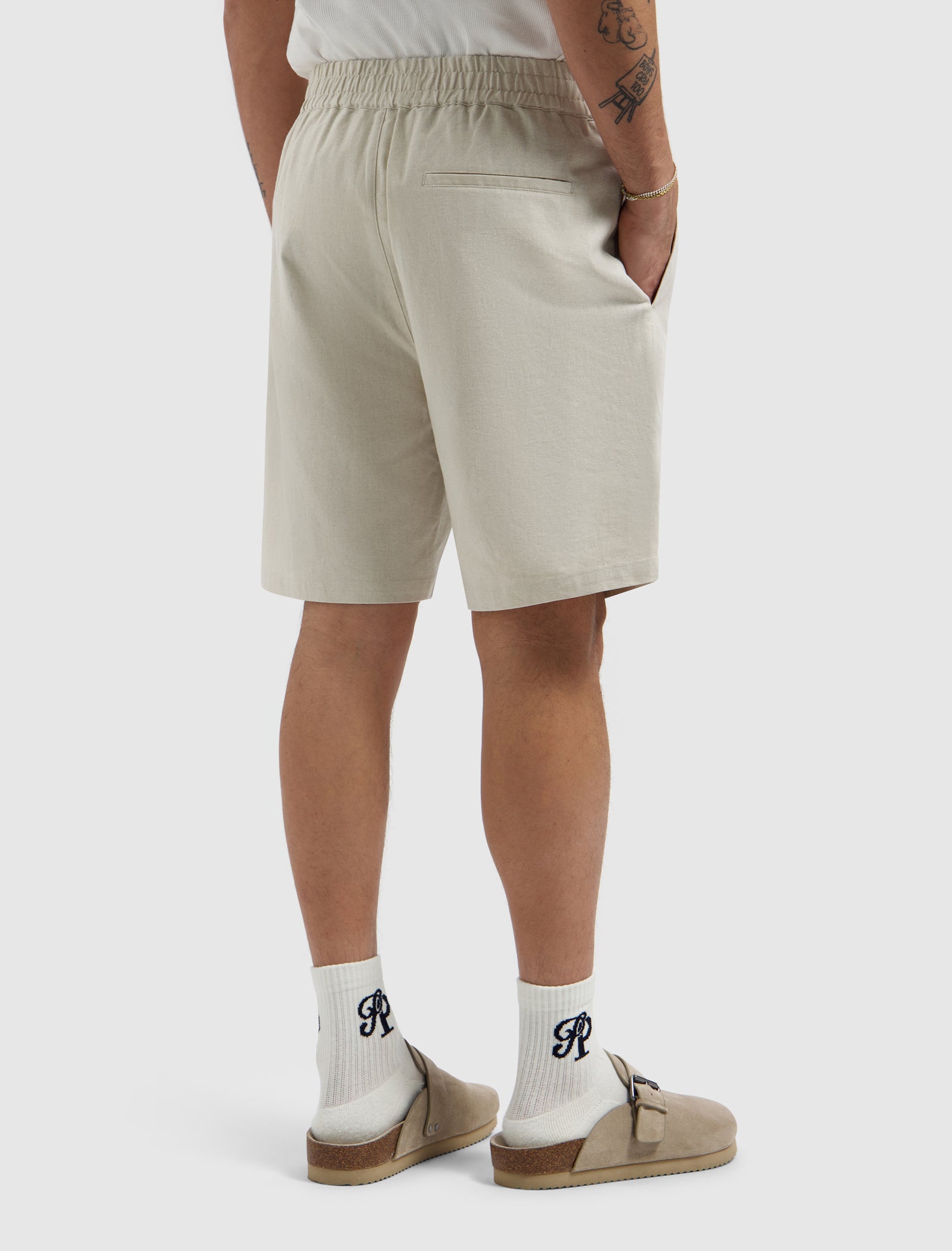 Linen Shorts | Sand