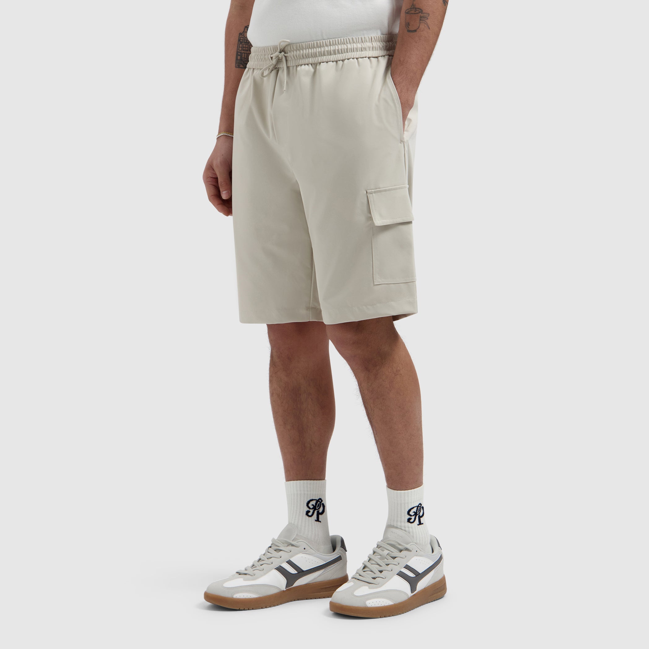 Travel Stretch Cargo Shorts | Sand