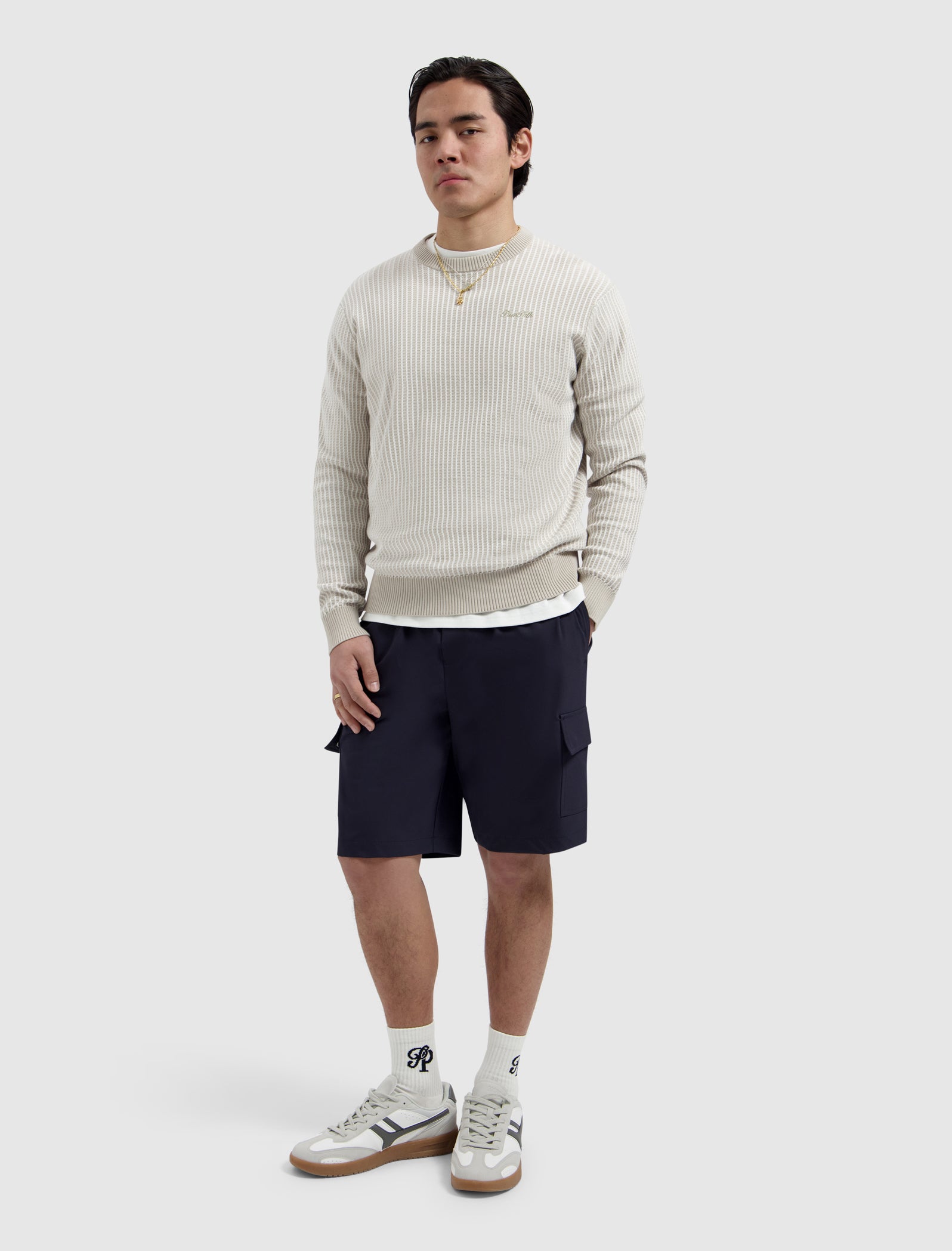 Travel Stretch Cargo Shorts | Dark Navy