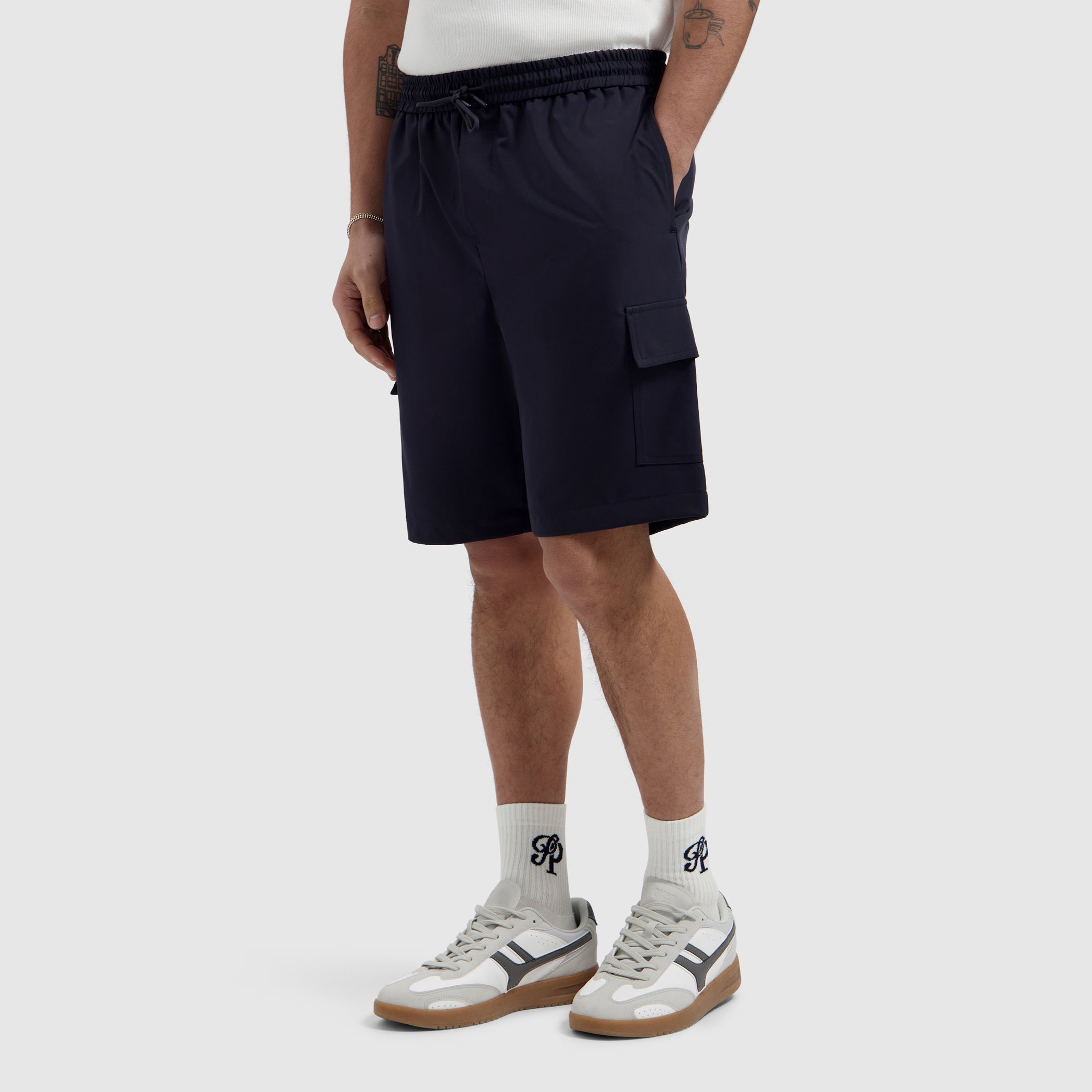 Travel Stretch Cargo Shorts | Dark Navy