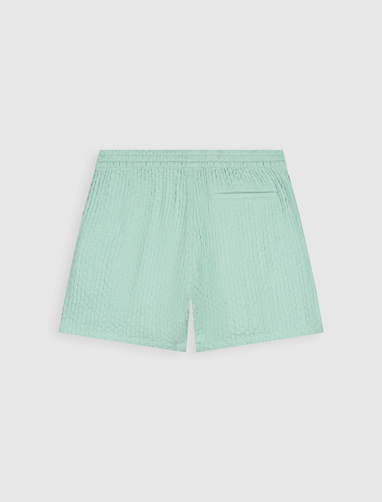 Structured Dobby Weave Shorts | Mint