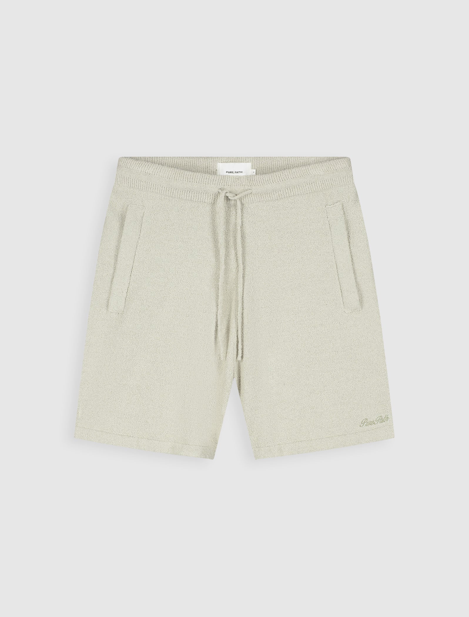 Bouclé Knit Shorts | Sand