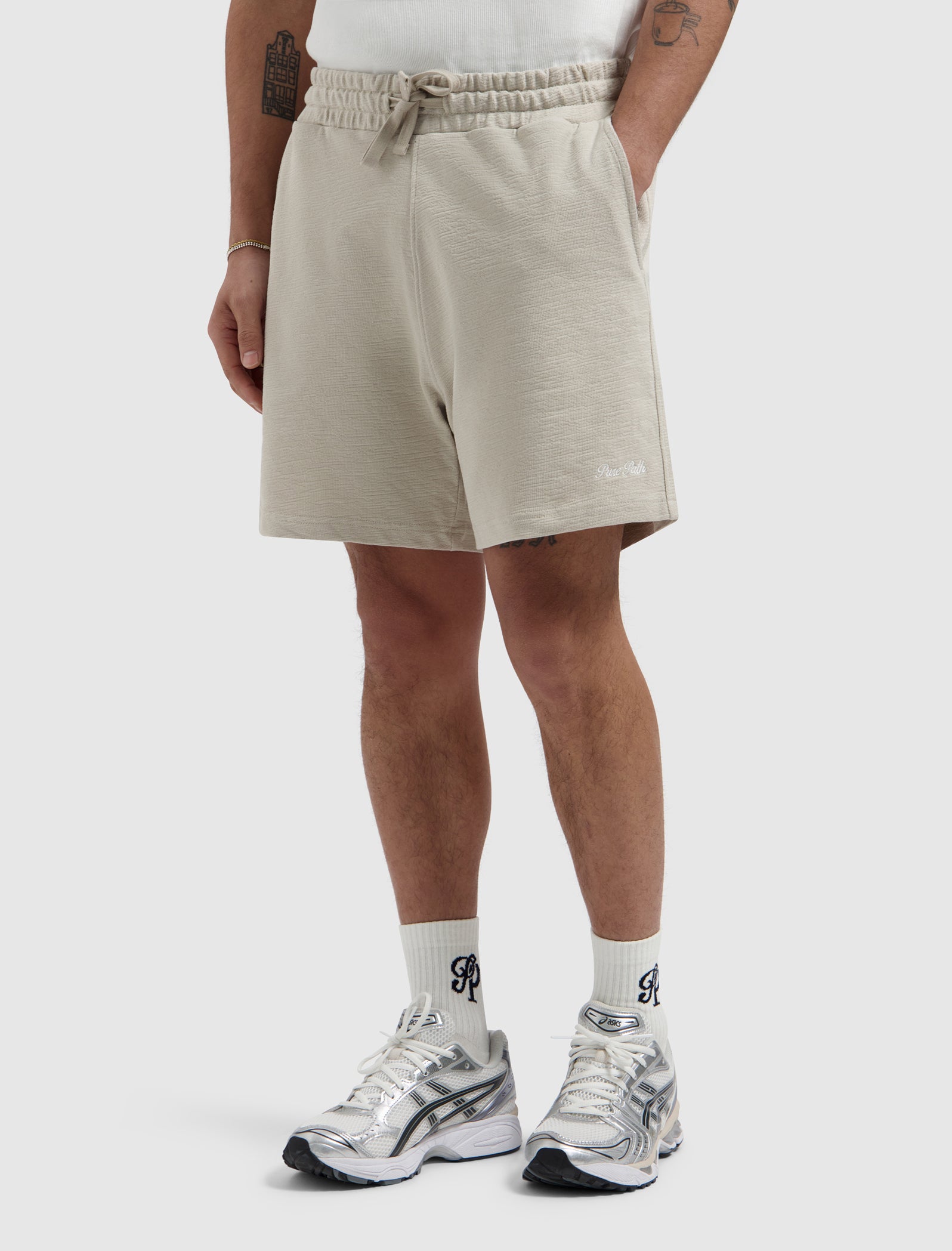 Structure Sweat Shorts | Sand