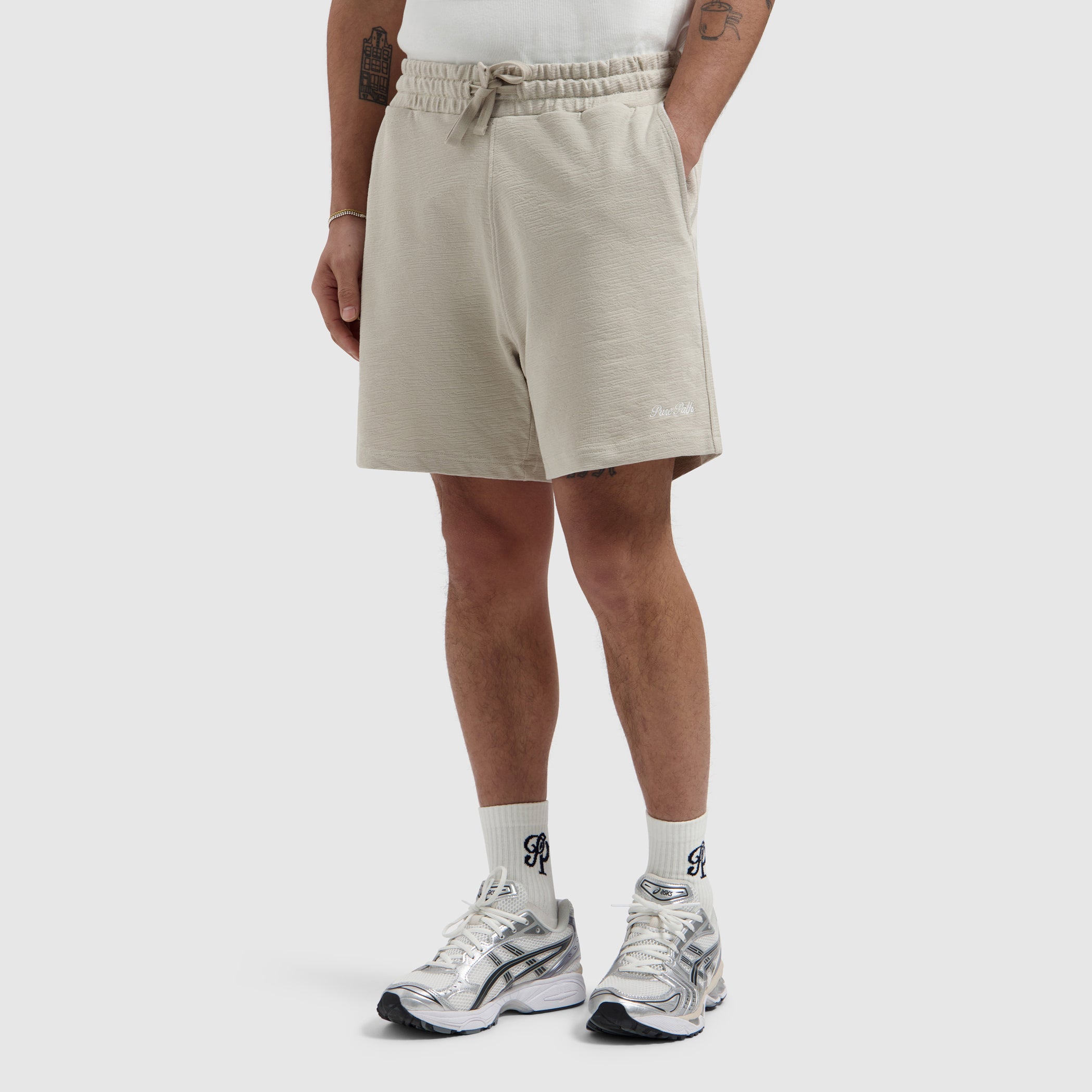 Structure Sweat Shorts | Sand
