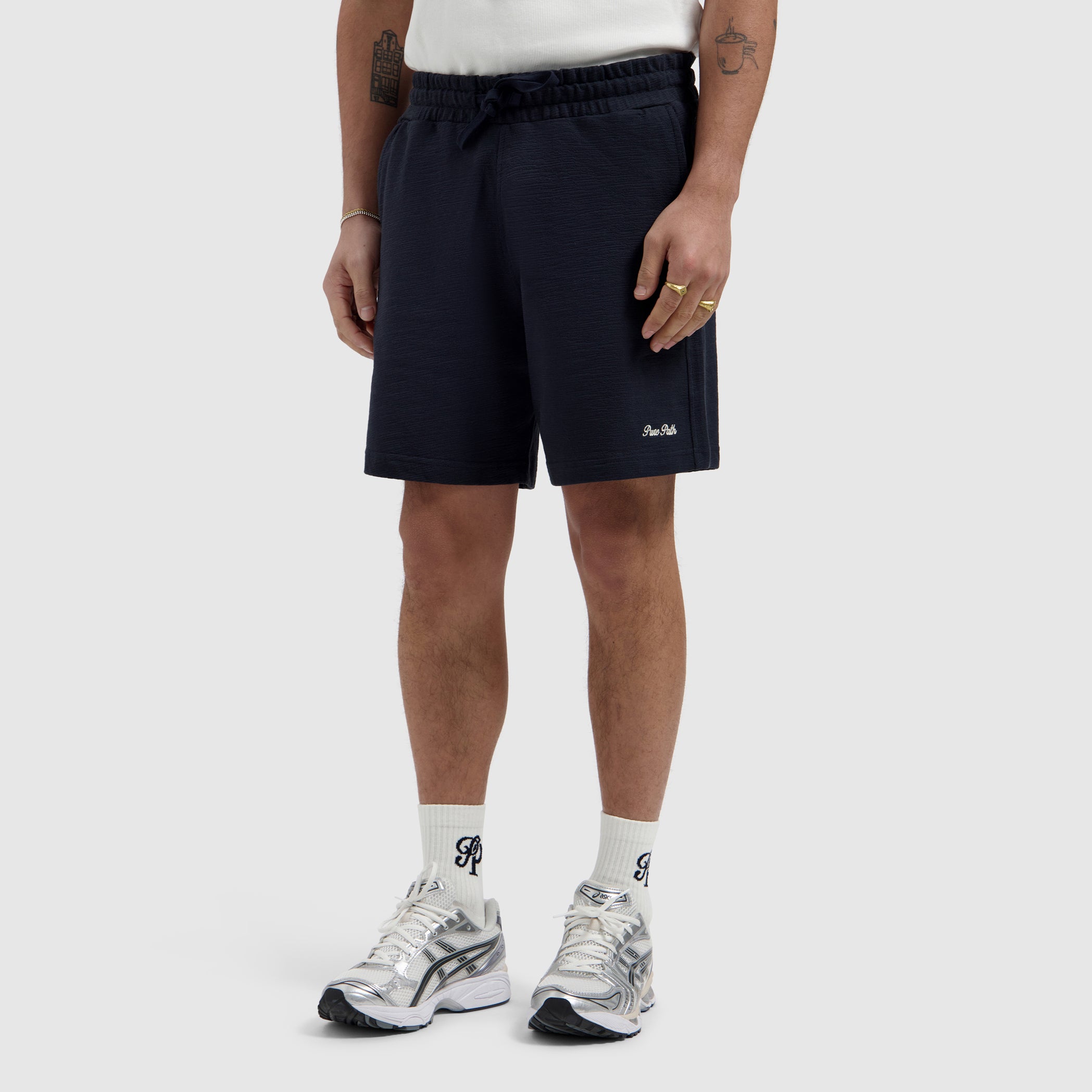 Structure Sweat Shorts | Dark Navy