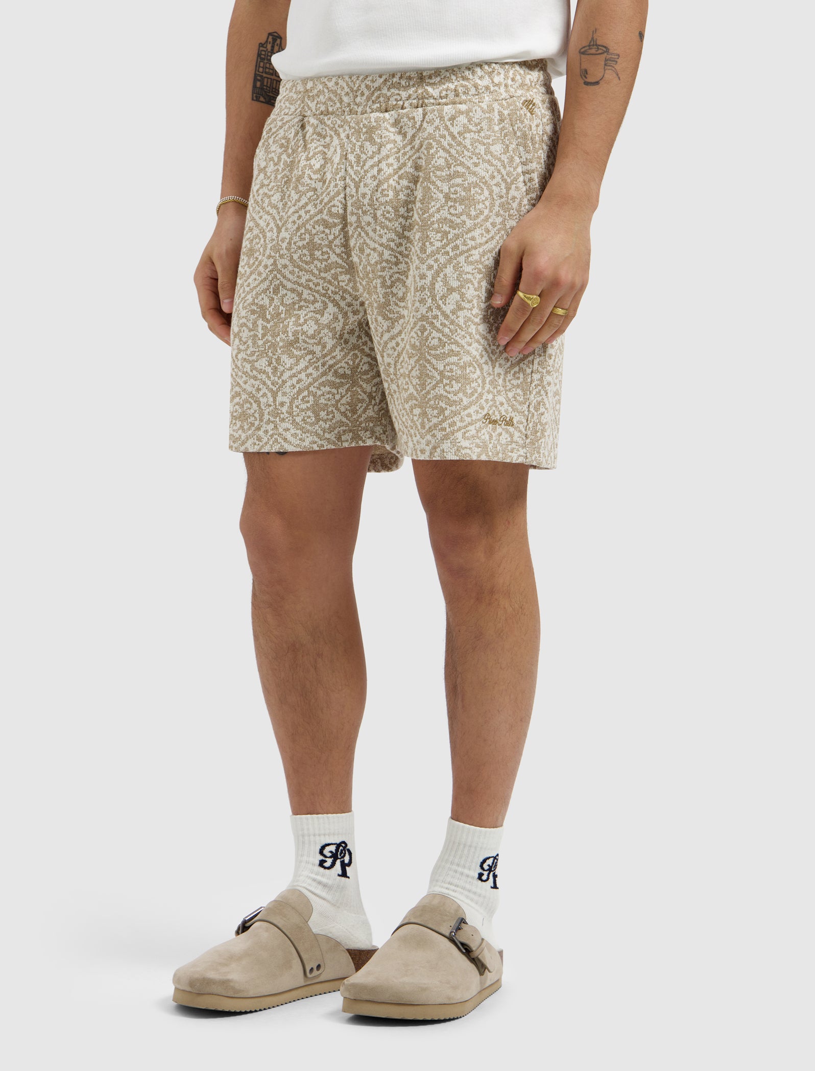 Jacquard Shorts | Sand