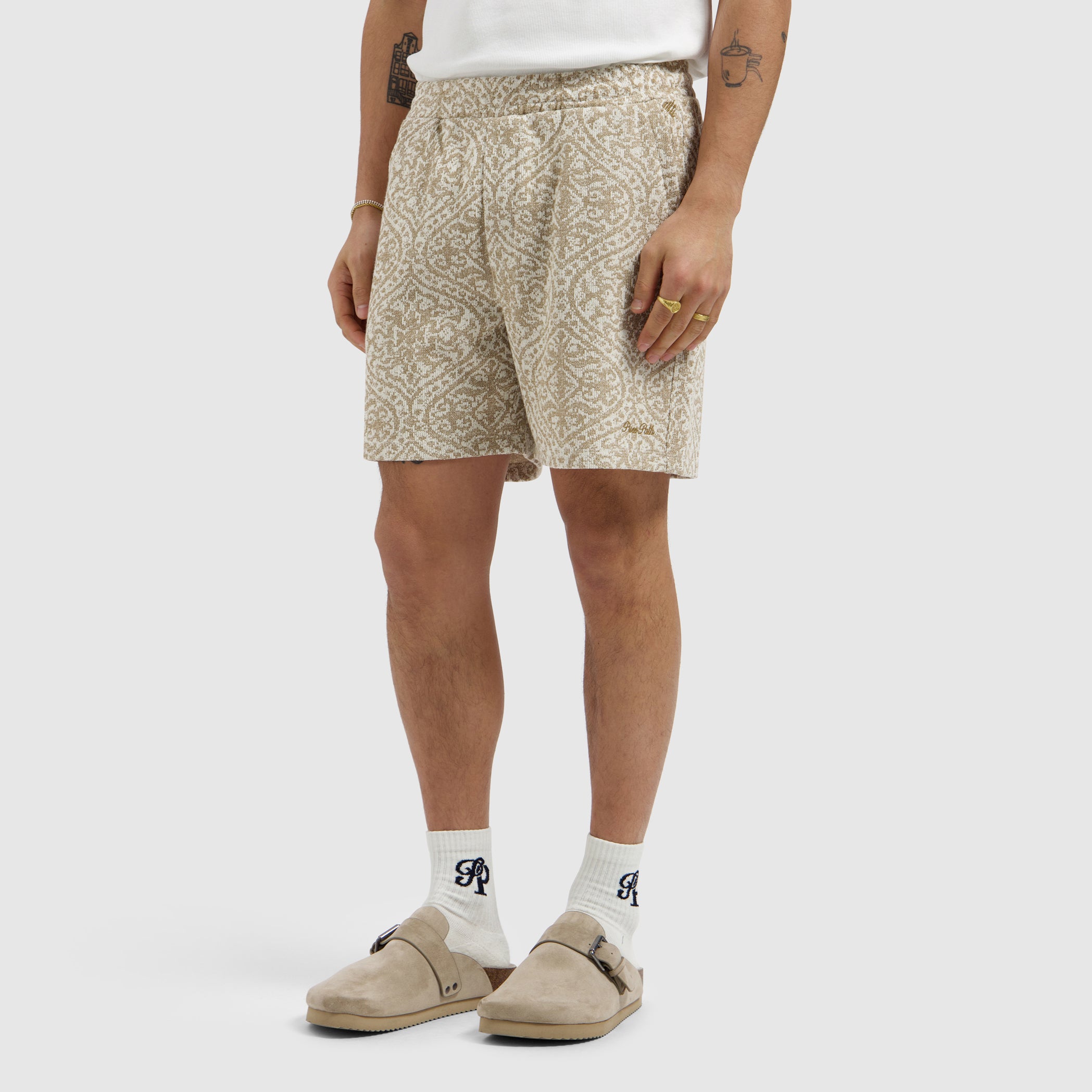 Jacquard Shorts | Sand