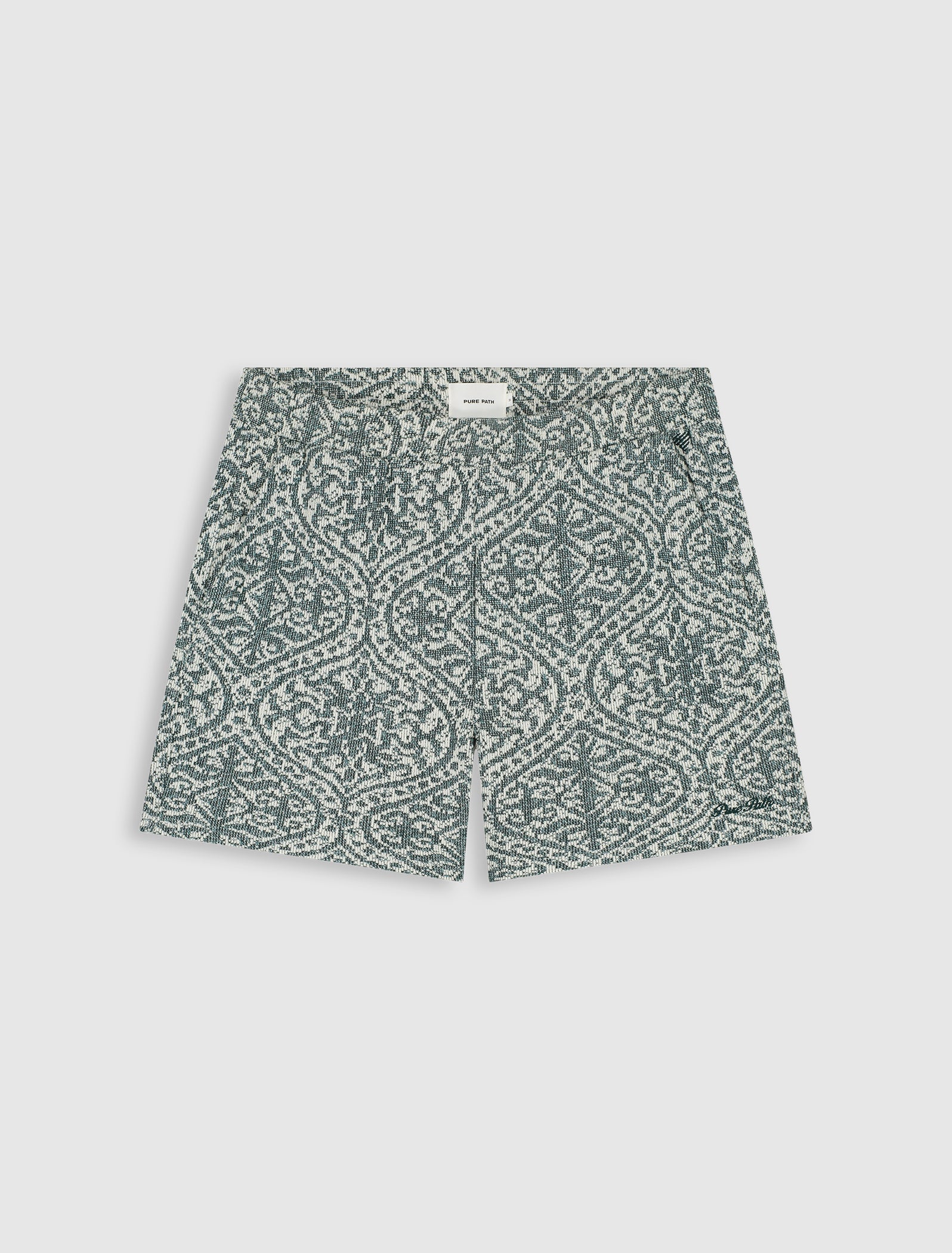 Jacquard Shorts | Emerald