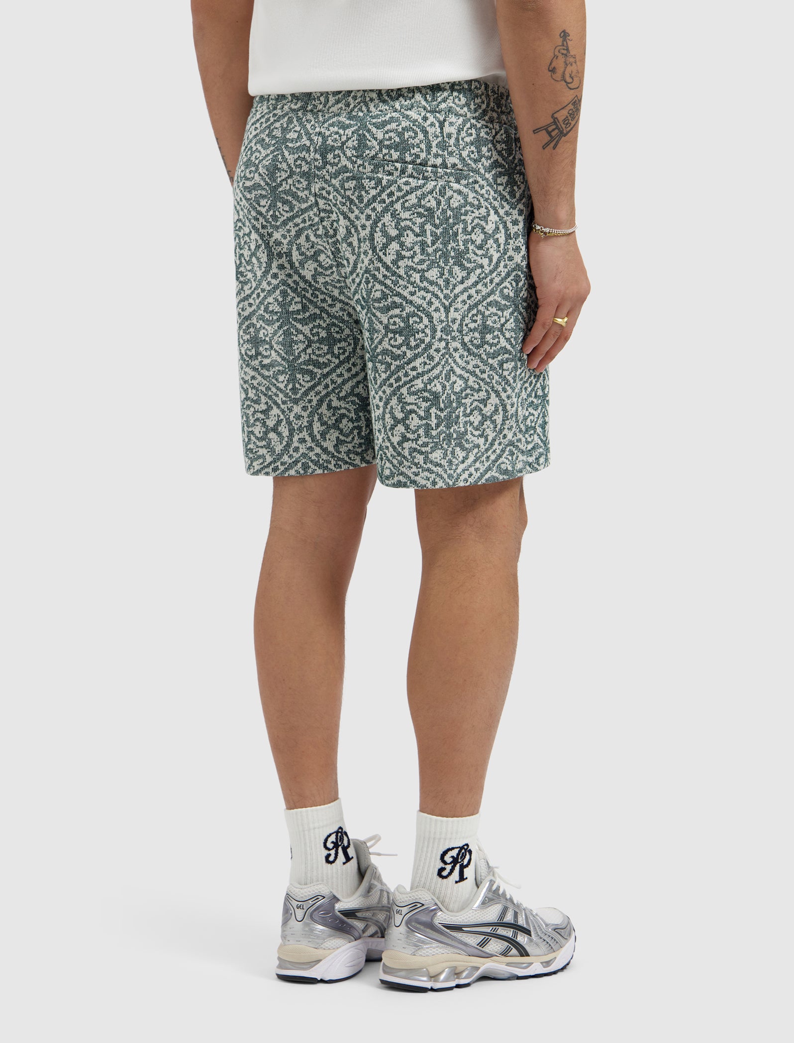 Jacquard Shorts | Emerald