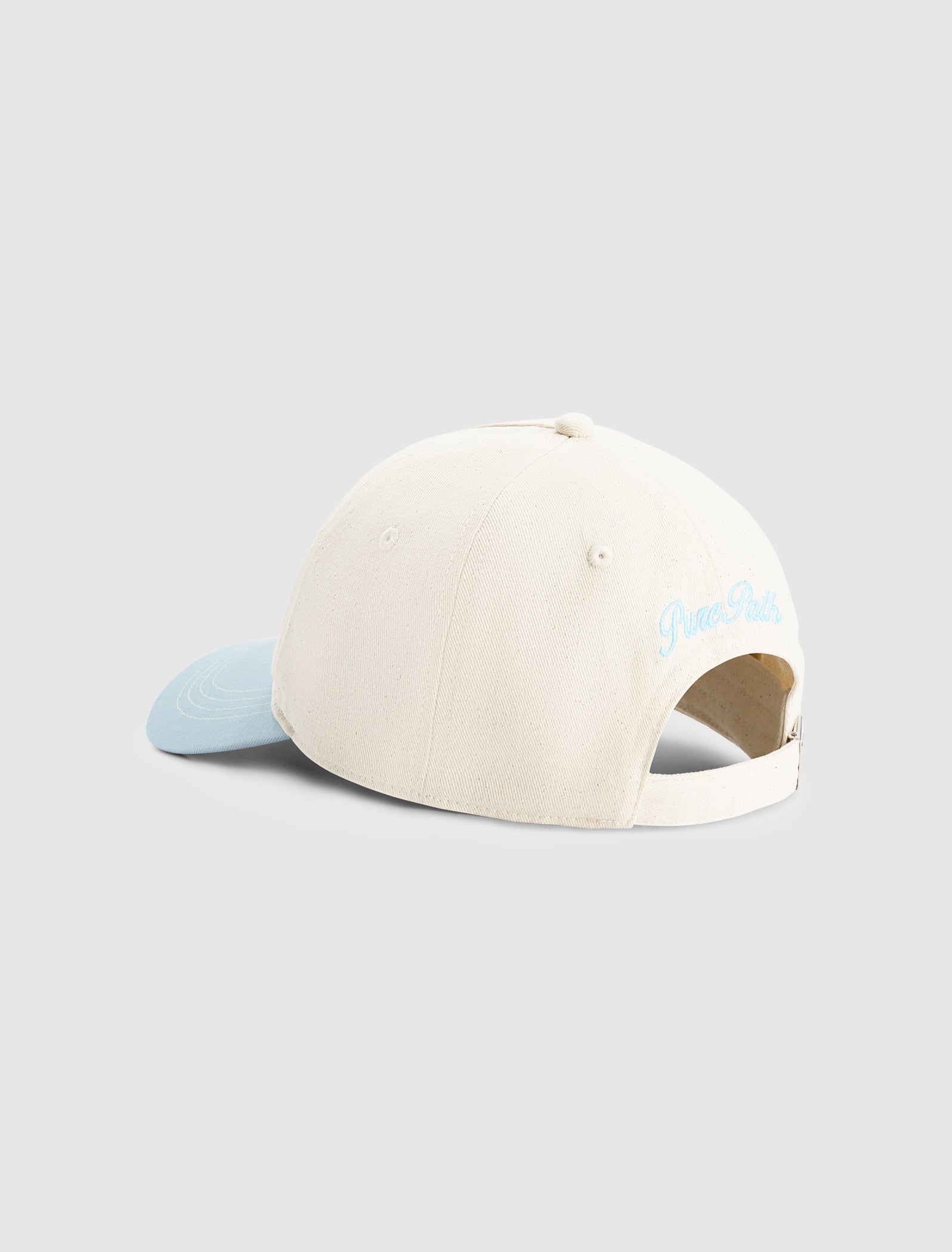 Two-tone Emblem Cap | Ecru