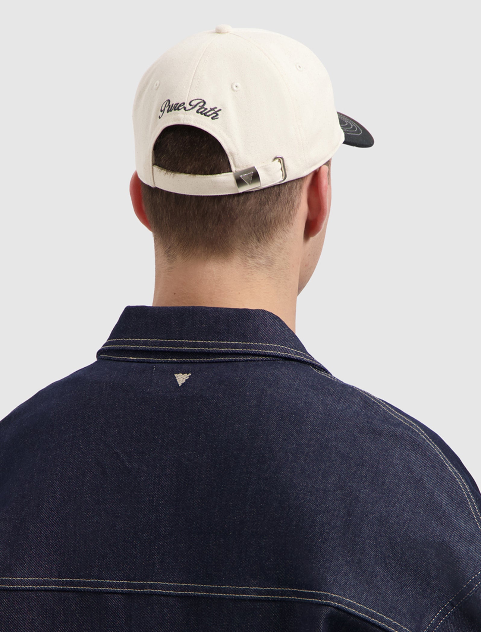 Two-tone Emblem Cap | Dark Navy